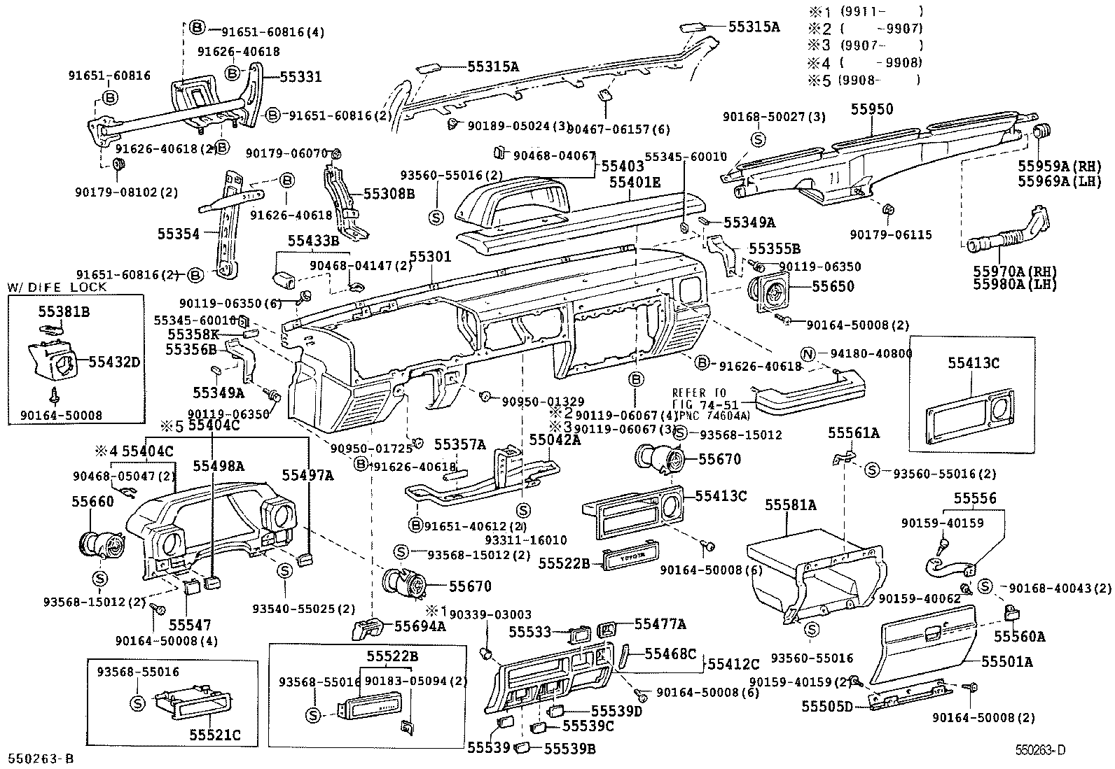 55309-60050 BRACE, INSTRUMENT PANEL TO FLOOR product image