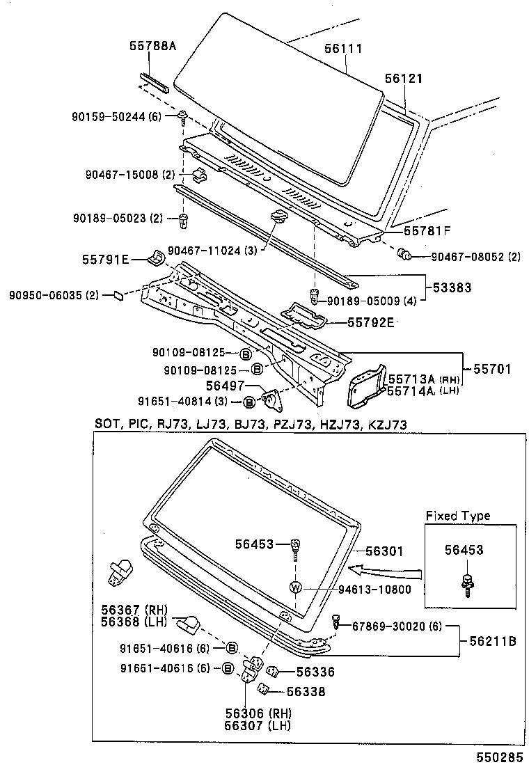 55700-60720 PANEL SUB-ASSY, COWL product image