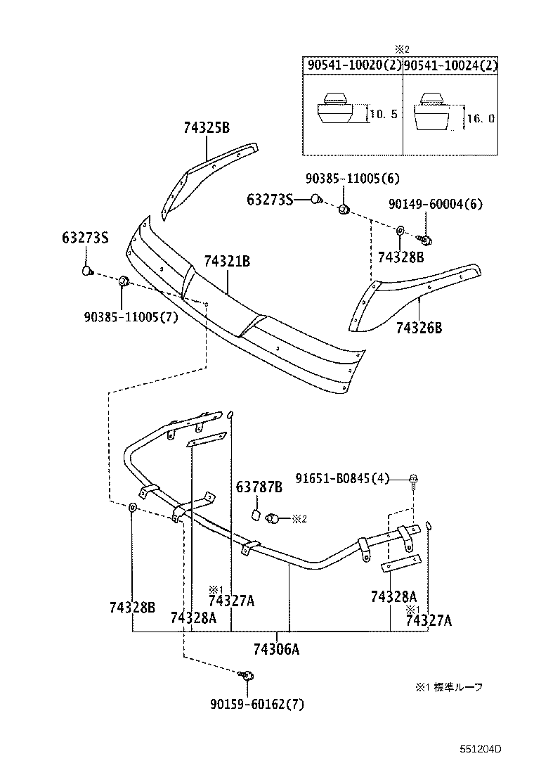 53801-37071 PANEL SUB-ASSY, FRONT SIDE, RH product image