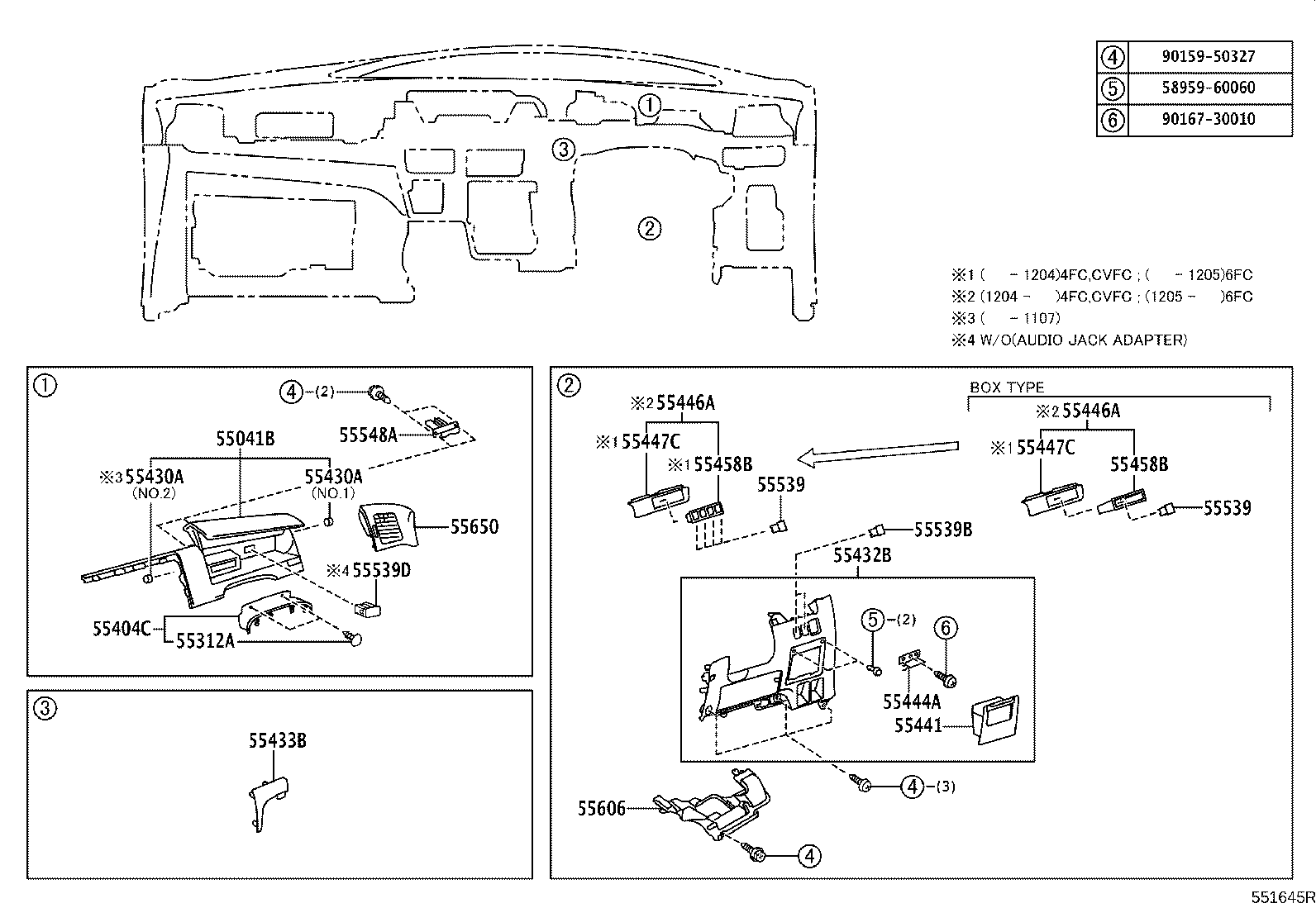 55302-28060-B0 PANEL SUB-ASSY, INSTRUMENT, UPPER product image
