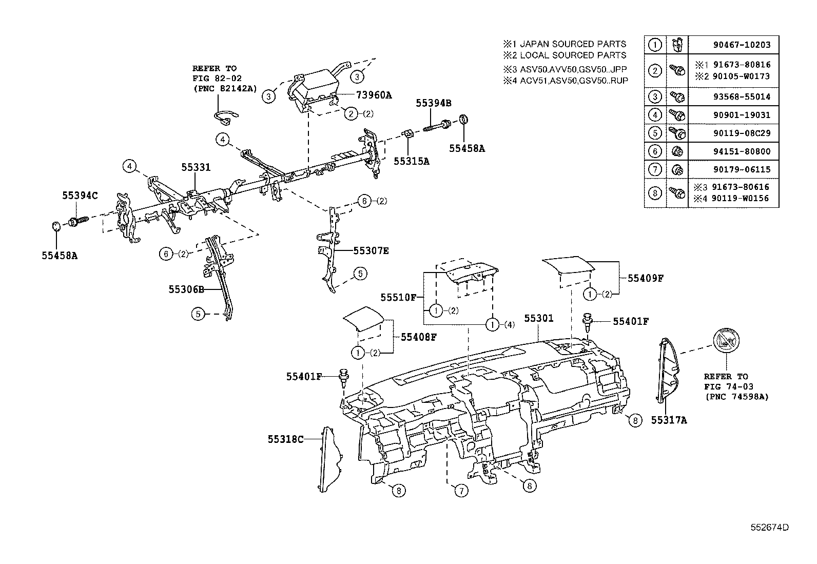 55405-33260-C0 PANEL SUB-ASSY, INSTRUMENT CLUSTER FINISH, CENTER product image