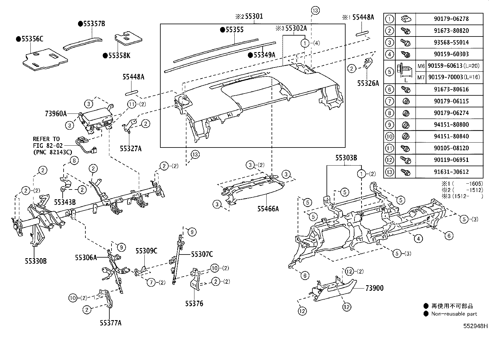 55302-47160-C0 PANEL SUB-ASSY, INSTRUMENT, UPPER product image