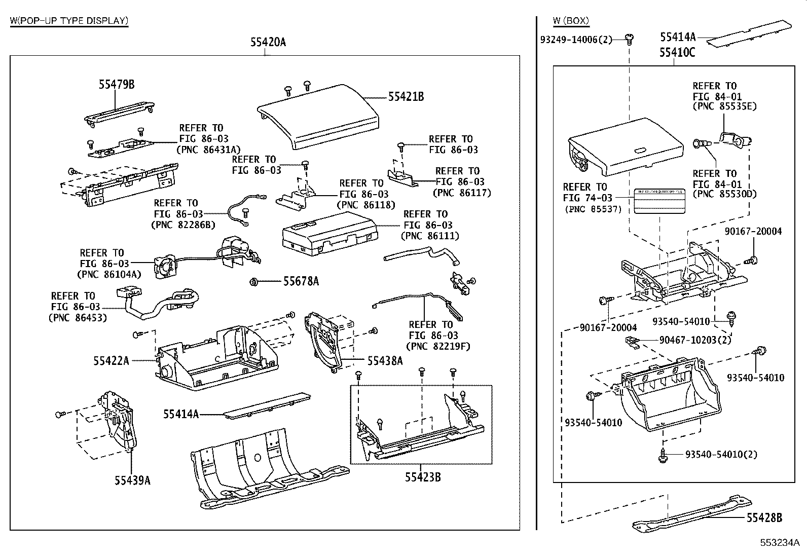 55302-76121-C0 PANEL SUB-ASSY, INSTRUMENT, UPPER product image