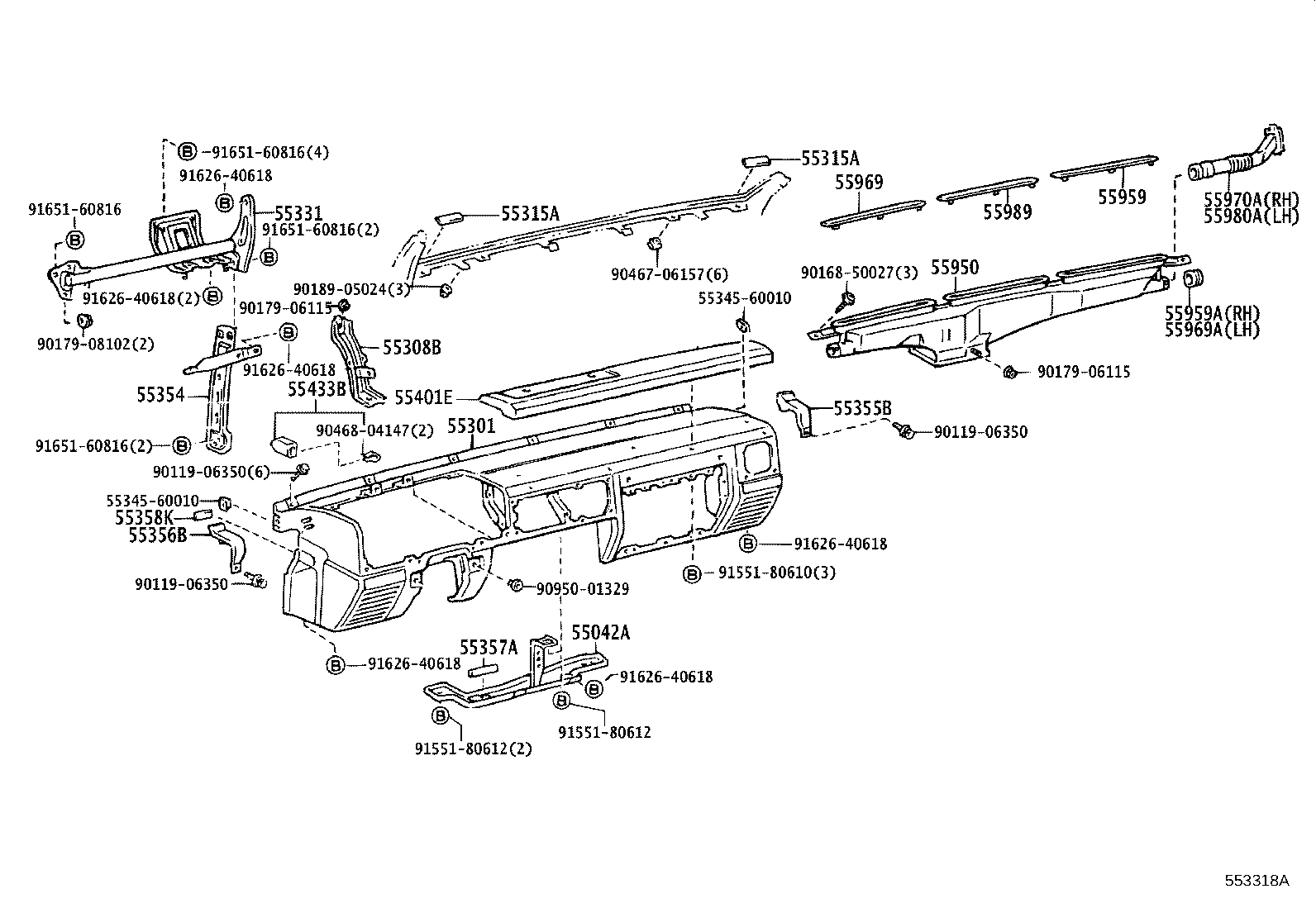 50540-60130-B0 DOOR SUB-ASSY, INSTRUMENT PANEL BOX, NO.1 product image
