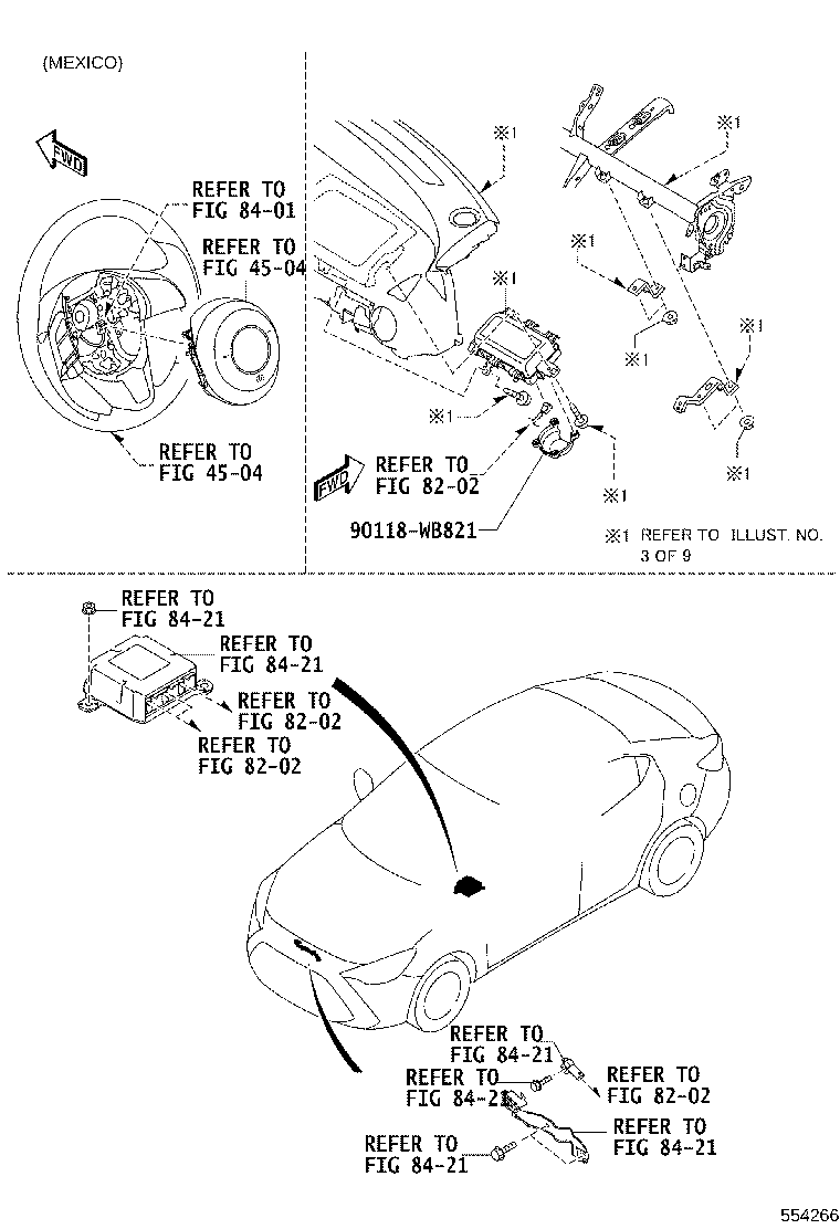 90118-WBA33 CUSHION, INSTRUMENT PANEL product image