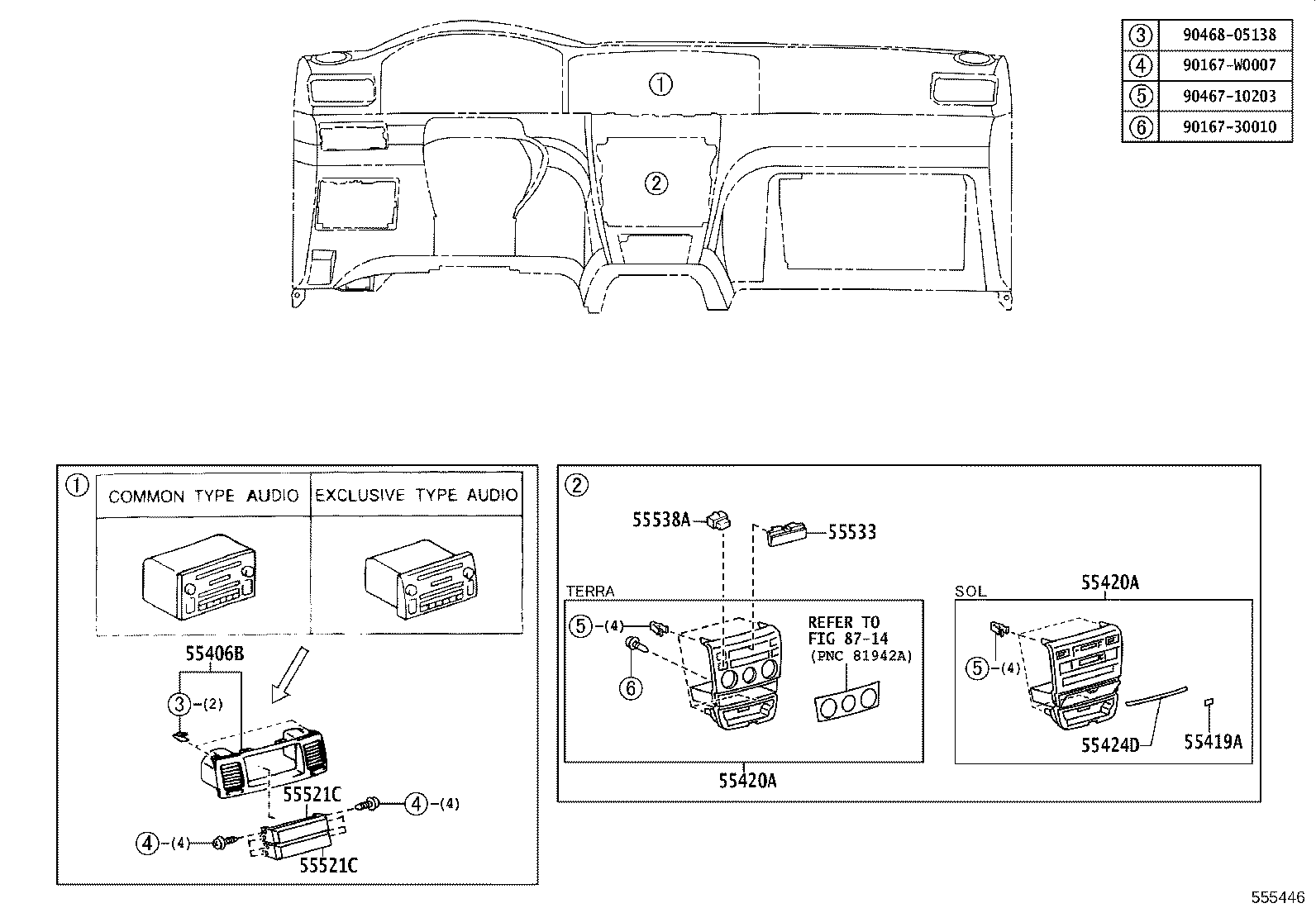 55302-02080-B0 PANEL SUB-ASSY, INSTRUMENT, UPPER product image