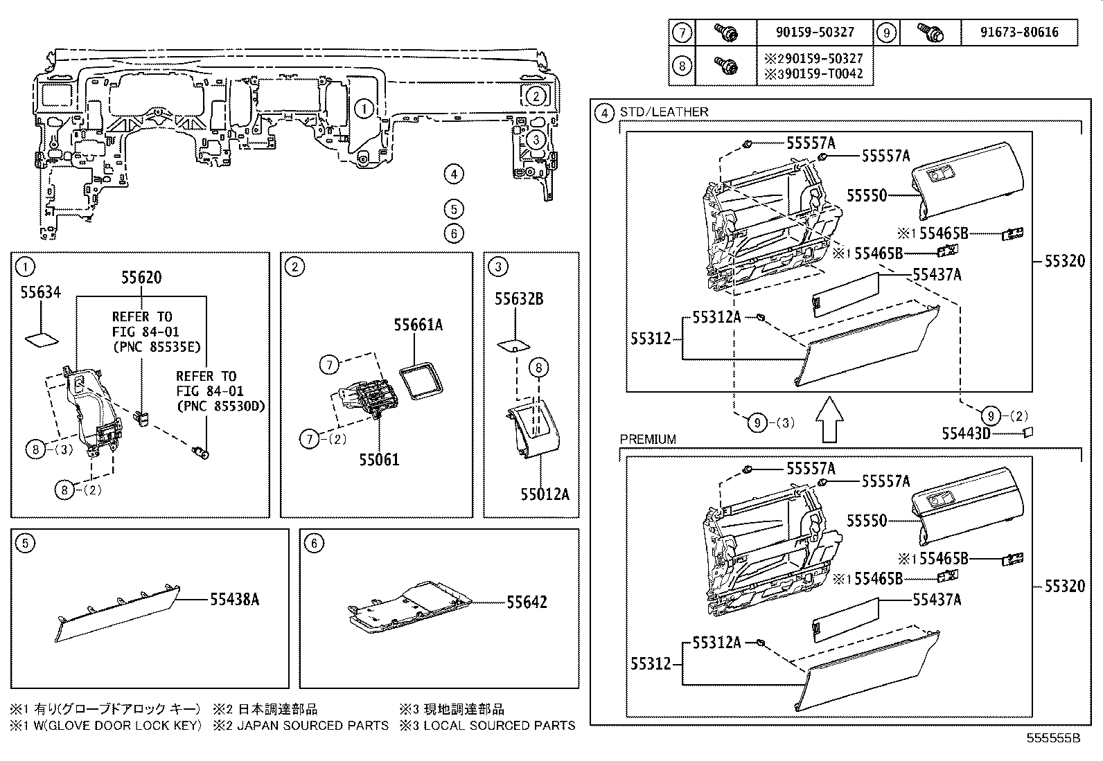 55944-26060 PANEL SUB-ASSY, INSTRUMENT CLUSTER FINISH, CENTER product image