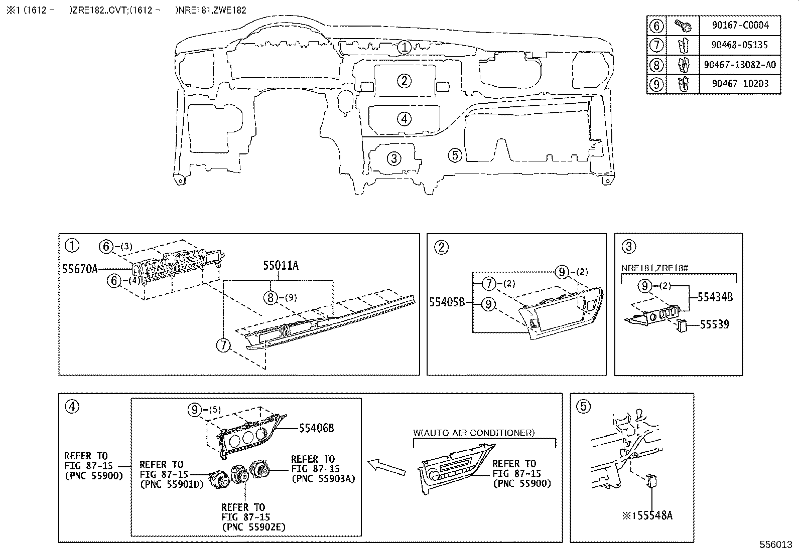55405-YY010-C0 PANEL SUB-ASSY, INSTRUMENT CLUSTER FINISH, CENTER product image
