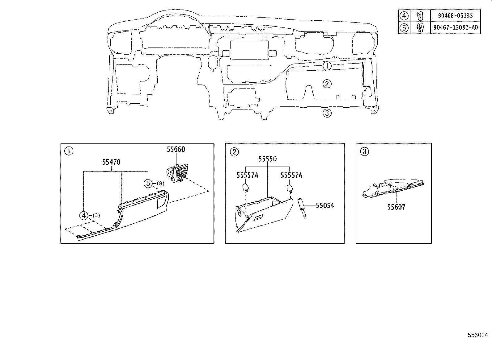 55405-YY010-C0 PANEL SUB-ASSY, INSTRUMENT CLUSTER FINISH, CENTER product image