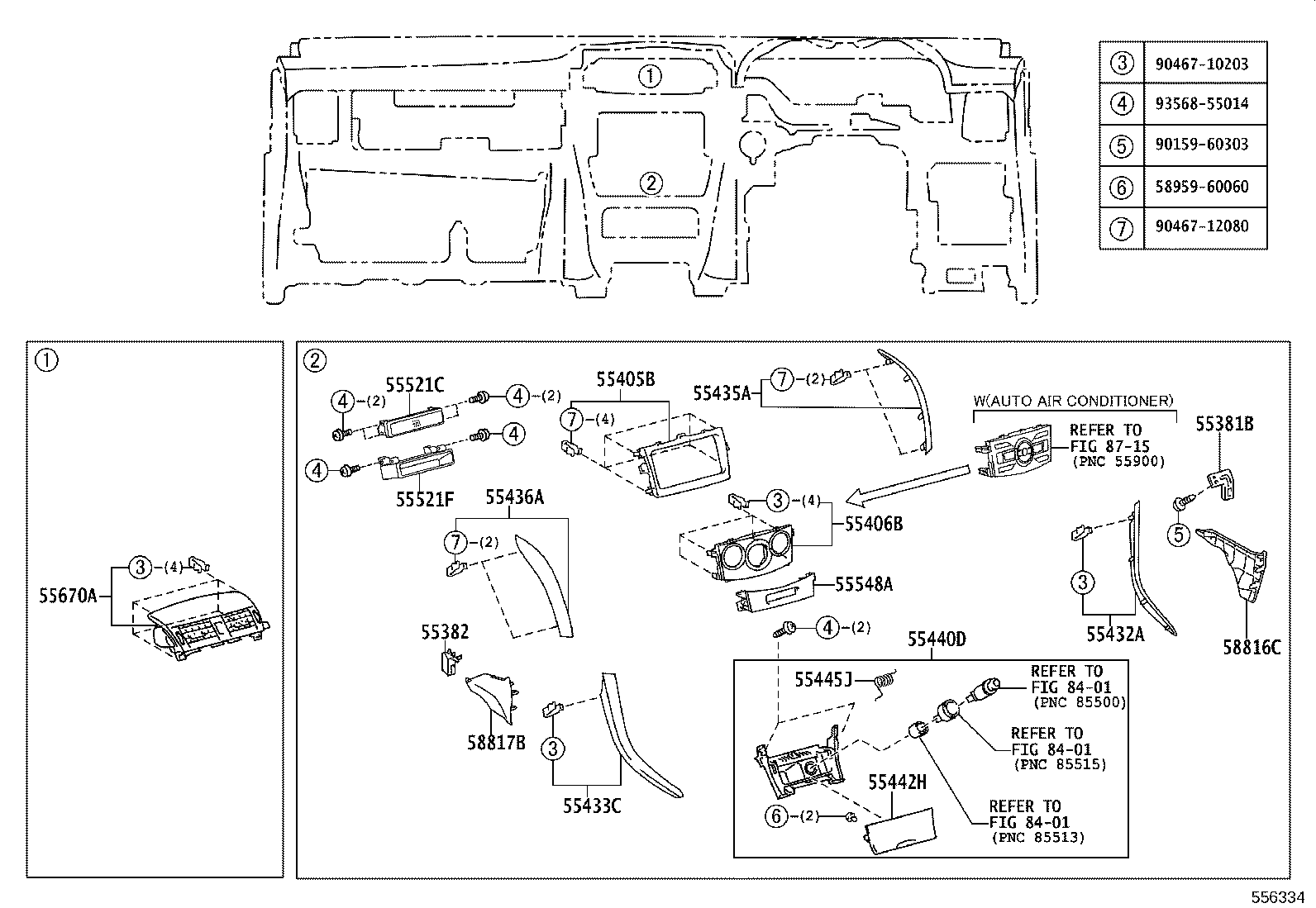 55302-02210-B0 PANEL SUB-ASSY, INSTRUMENT, UPPER product image