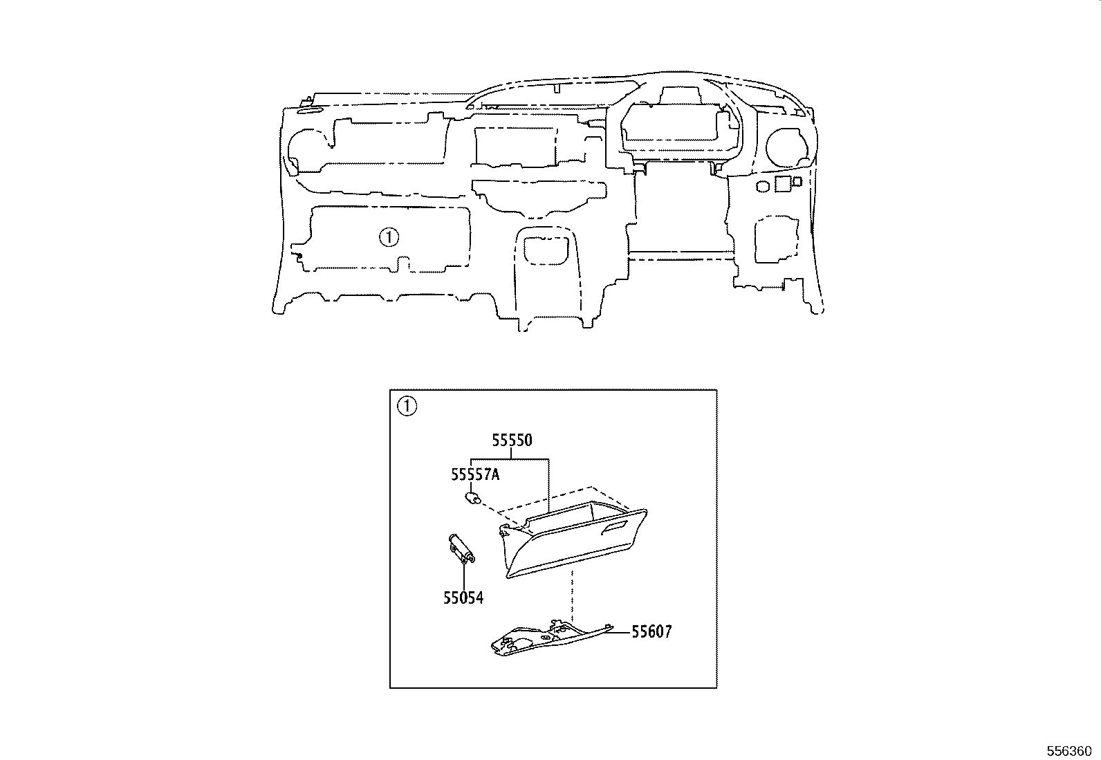 86451-0D040 PANEL SUB-ASSY, INSTRUMENT CLUSTER FINISH, CENTER product image