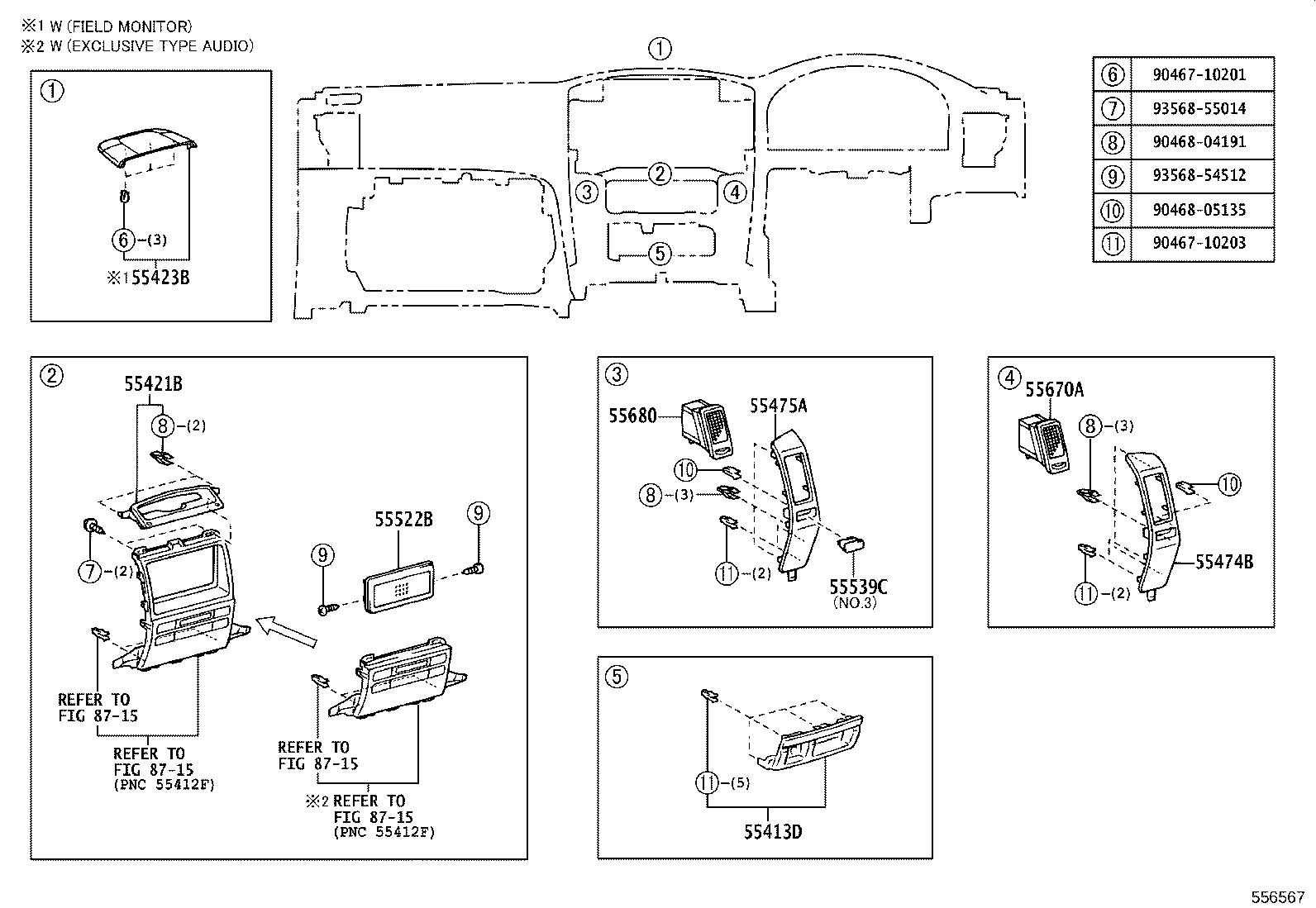 50540-60030 DO0R ASSY, AIR BAG PASSENGER product image