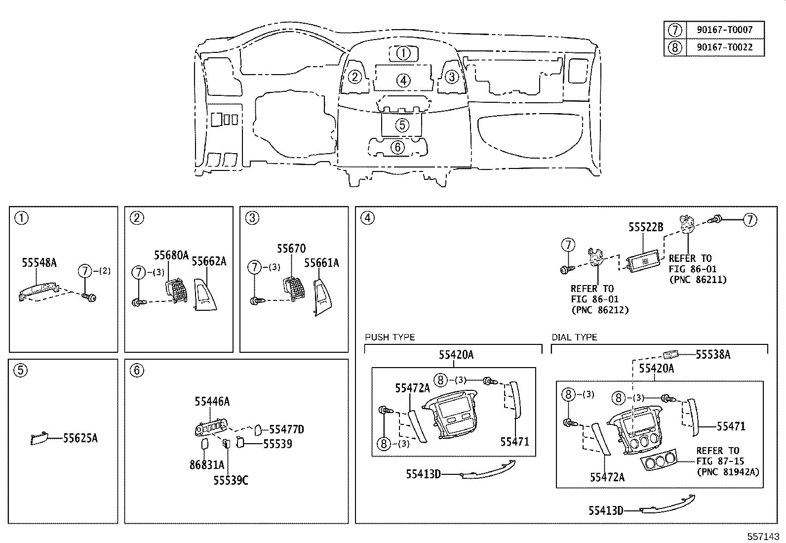 55302-0K230-E0 PANEL SUB-ASSY, INSTRUMENT, UPPER product image