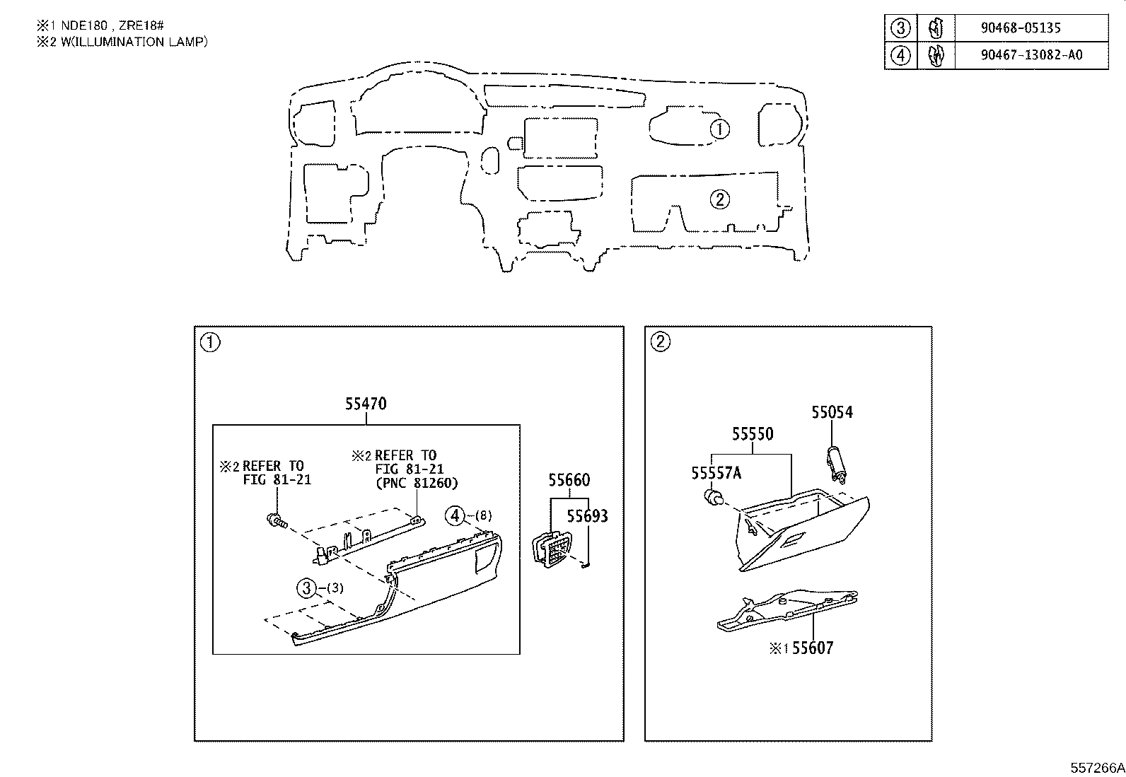 55302-02531-C1 PANEL SUB-ASSY, INSTRUMENT, UPPER product image