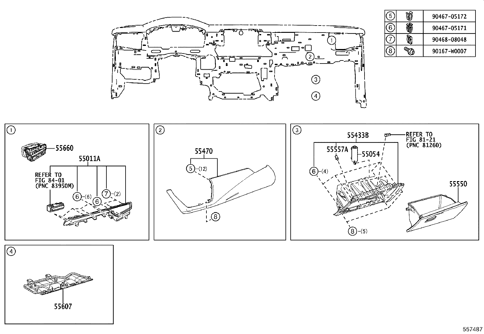 55405-02F00 PANEL SUB-ASSY, INSTRUMENT CLUSTER FINISH, CENTER product image
