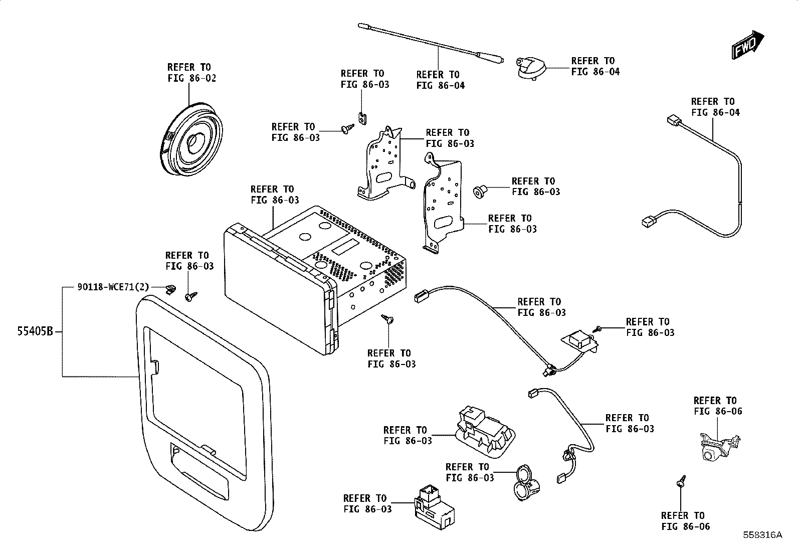 55302-WC015 PANEL SUB-ASSY, INSTRUMENT, UPPER product image