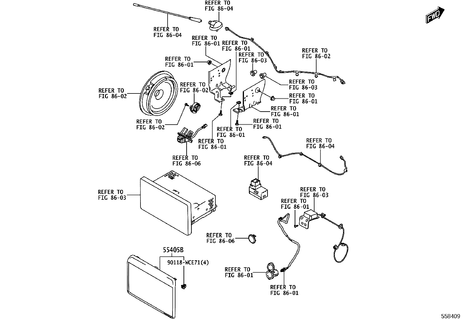 55302-WC017 PANEL SUB-ASSY, INSTRUMENT, UPPER product image