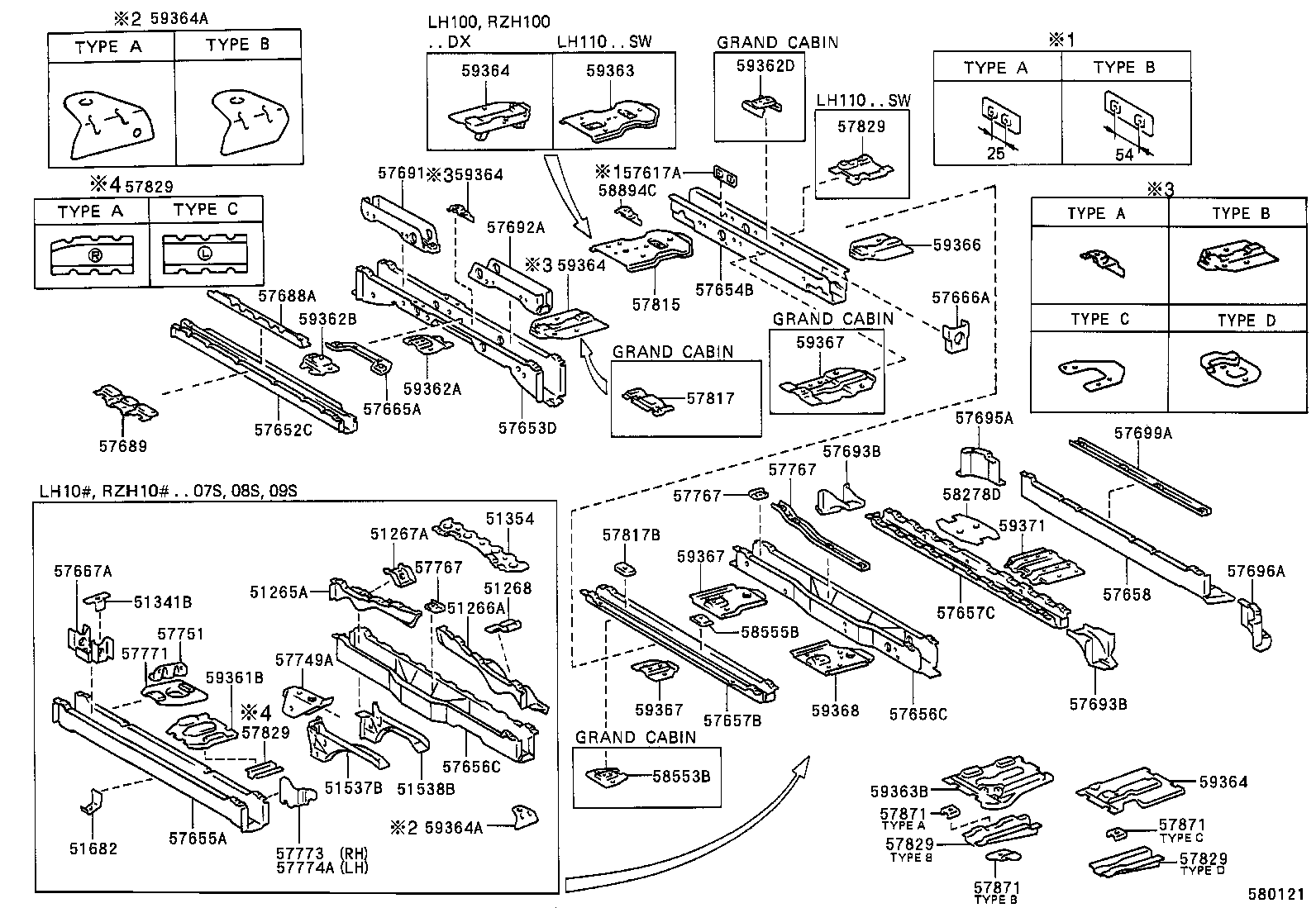 57075-95J02 BRACKET SUB-ASSY, UPPER CONTROL LINK, RH product image
