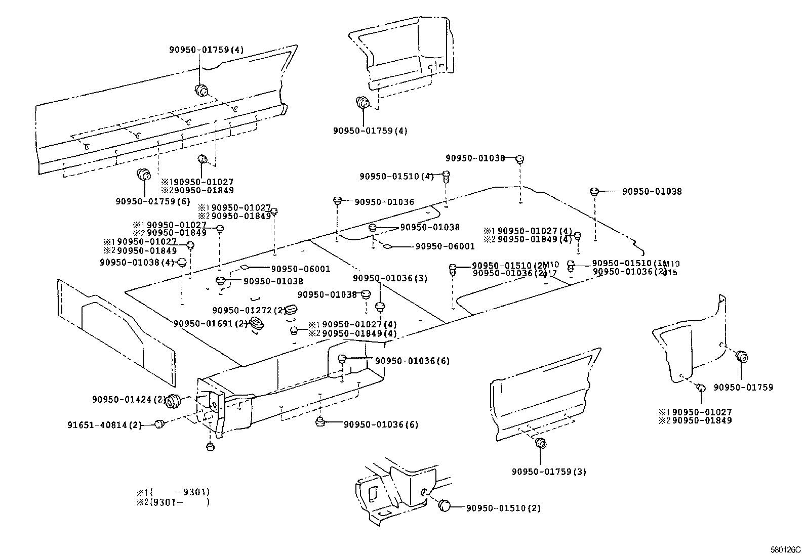 57771-95J00 PLATE, REAR SPRING, RH product image