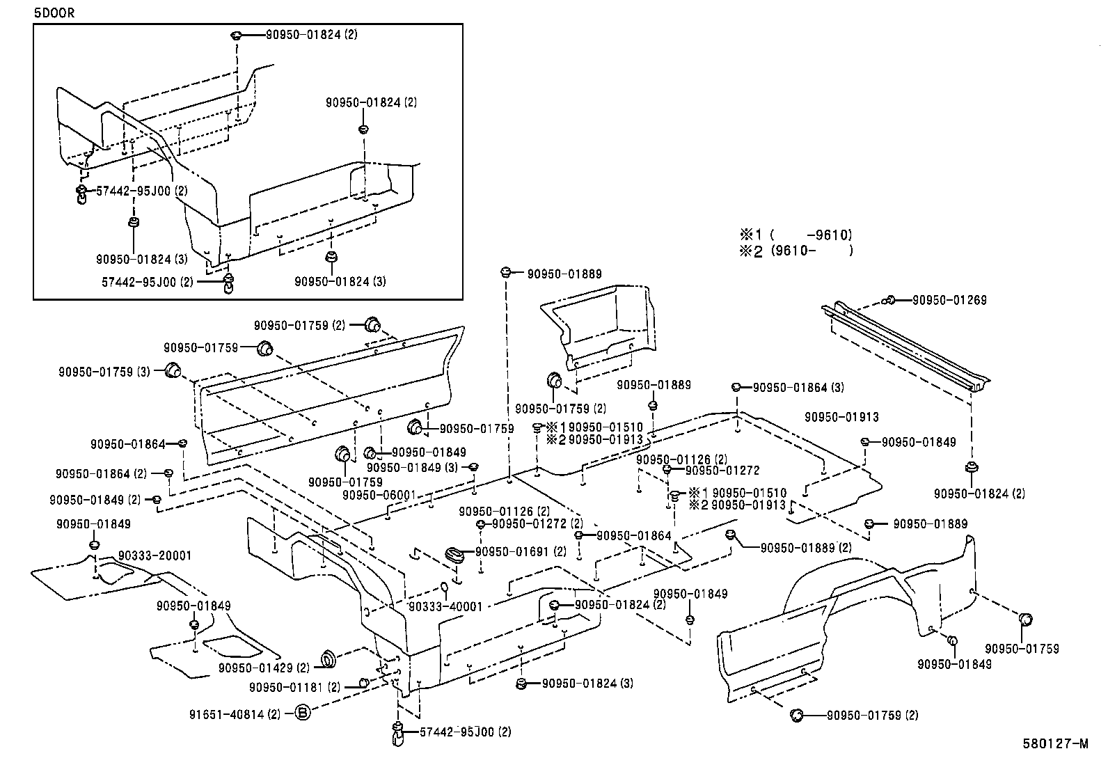 57771-95J00 PLATE, REAR SPRING, RH product image