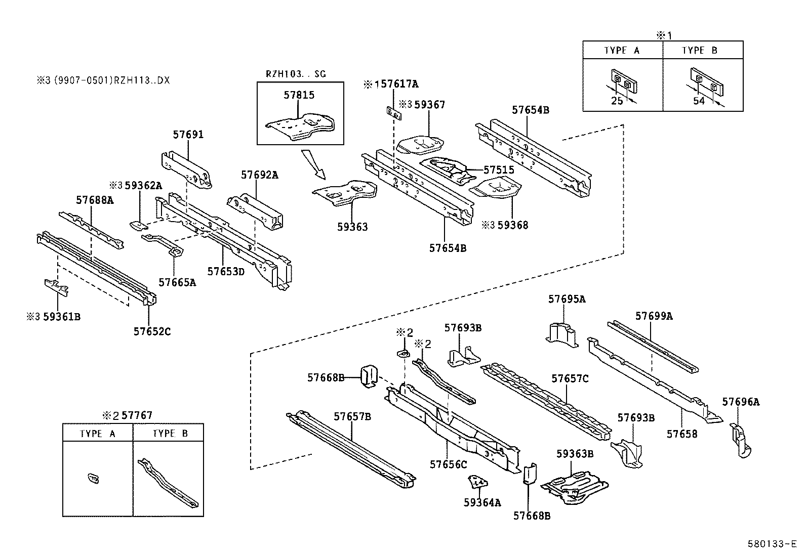 57771-95J00 PLATE, REAR SPRING, RH product image