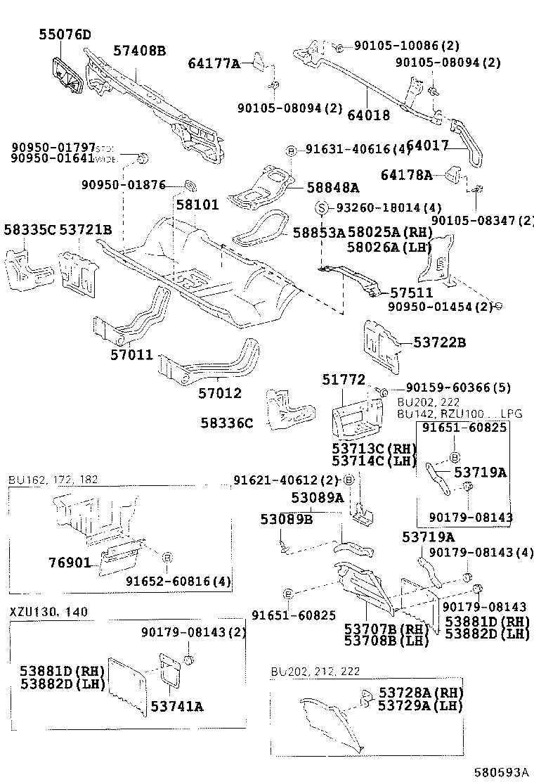 53810-37900 PANEL, FRONT FENDER, RH product image