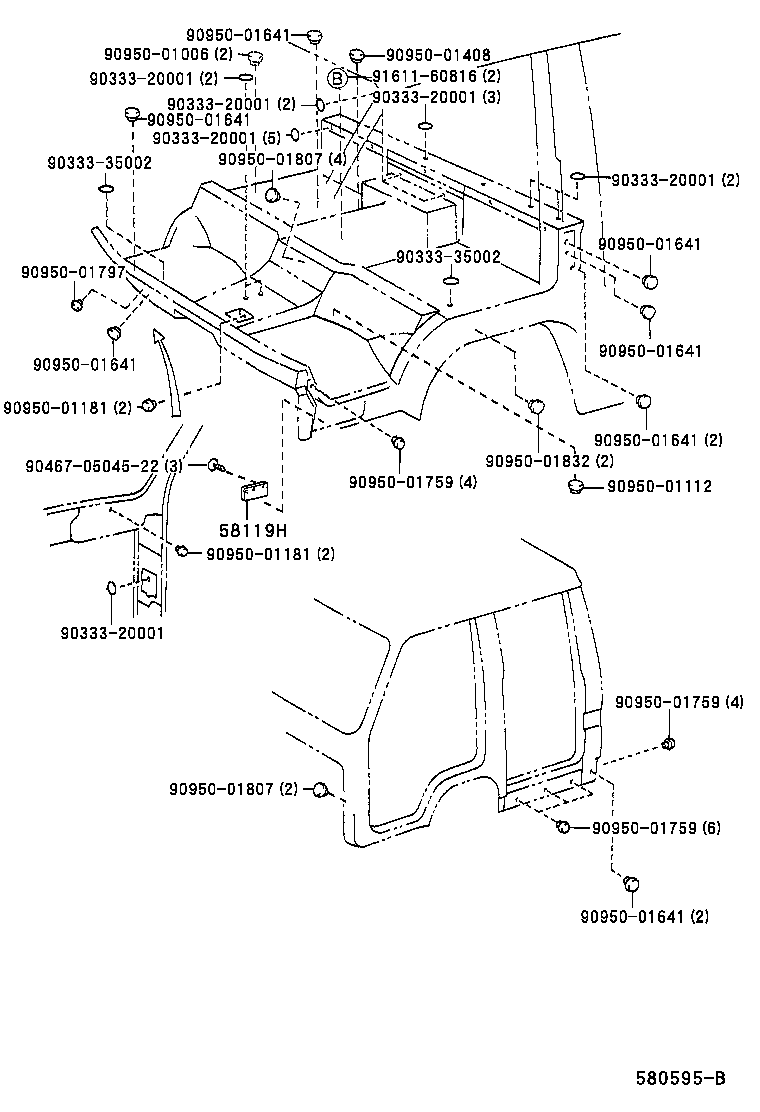 53810-37900 PANEL, FRONT FENDER, RH product image