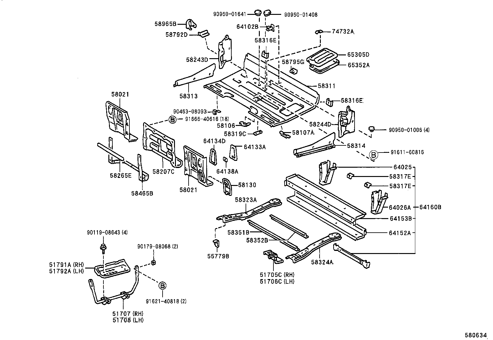 58022-25010 PANEL SUB-ASSY, HEADER product image