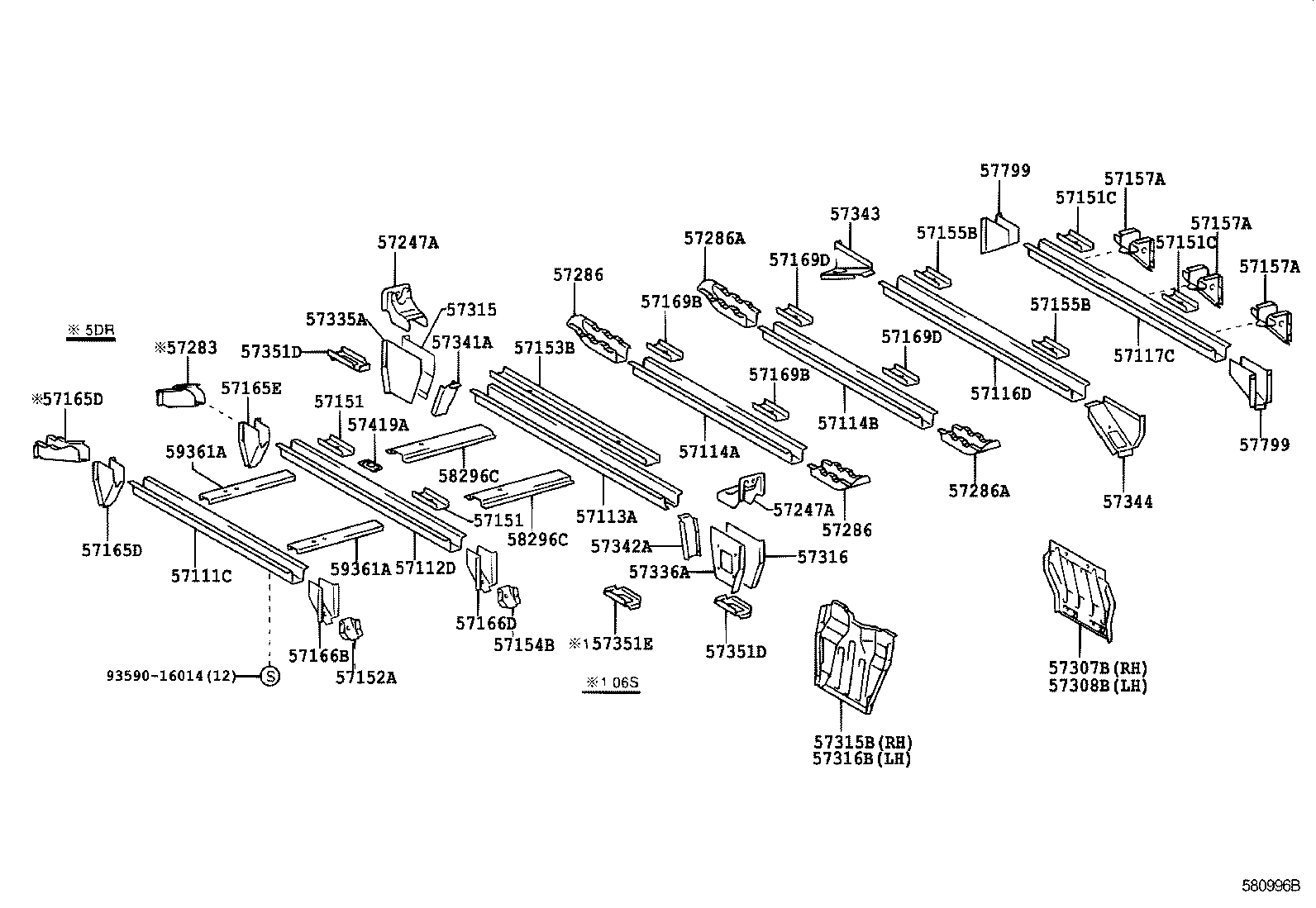 58221-37090 PANEL SUB-ASSY, HEADER product image