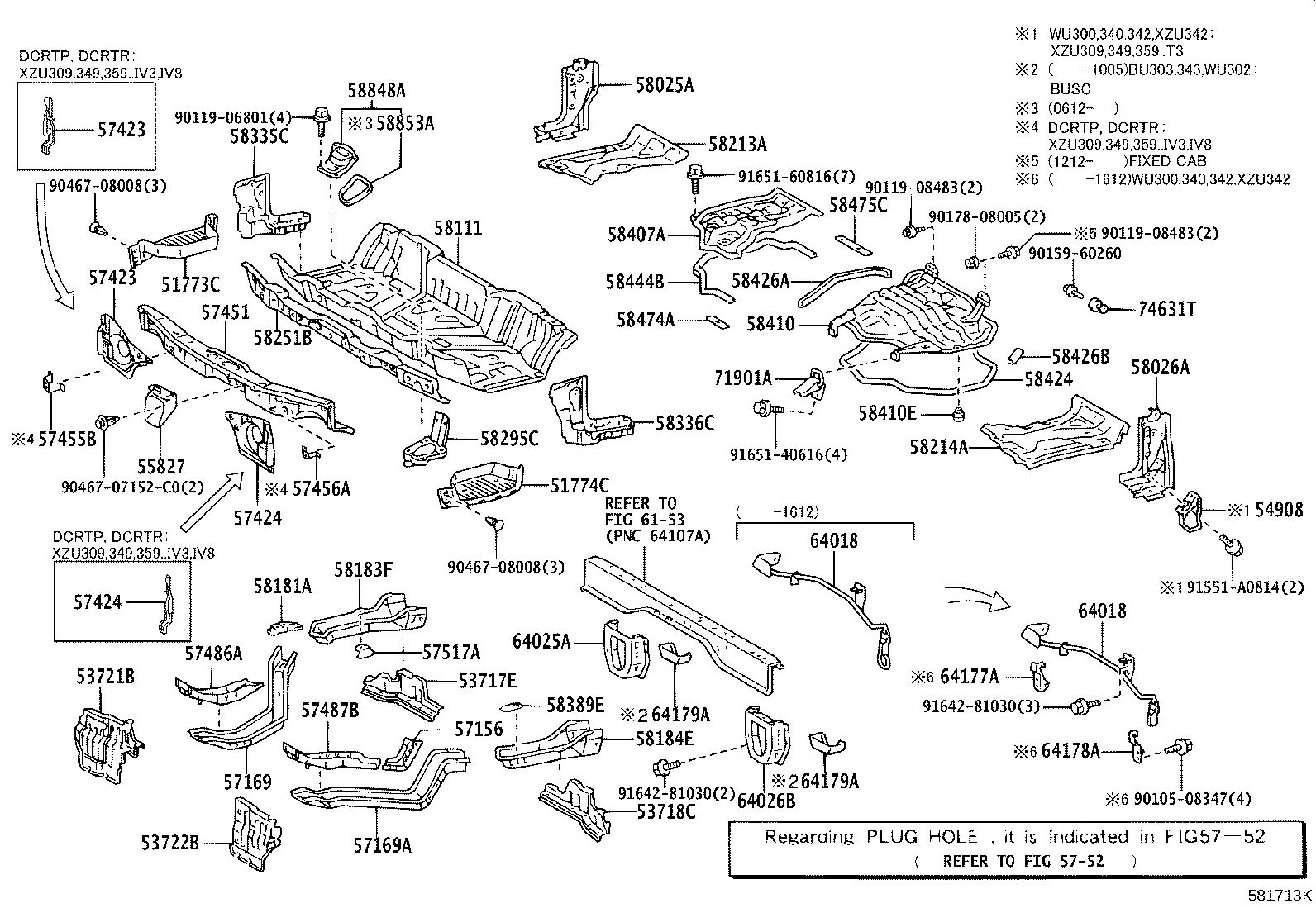 53736-37021 MUDGUARD SUB-ASSY, FRONT product image