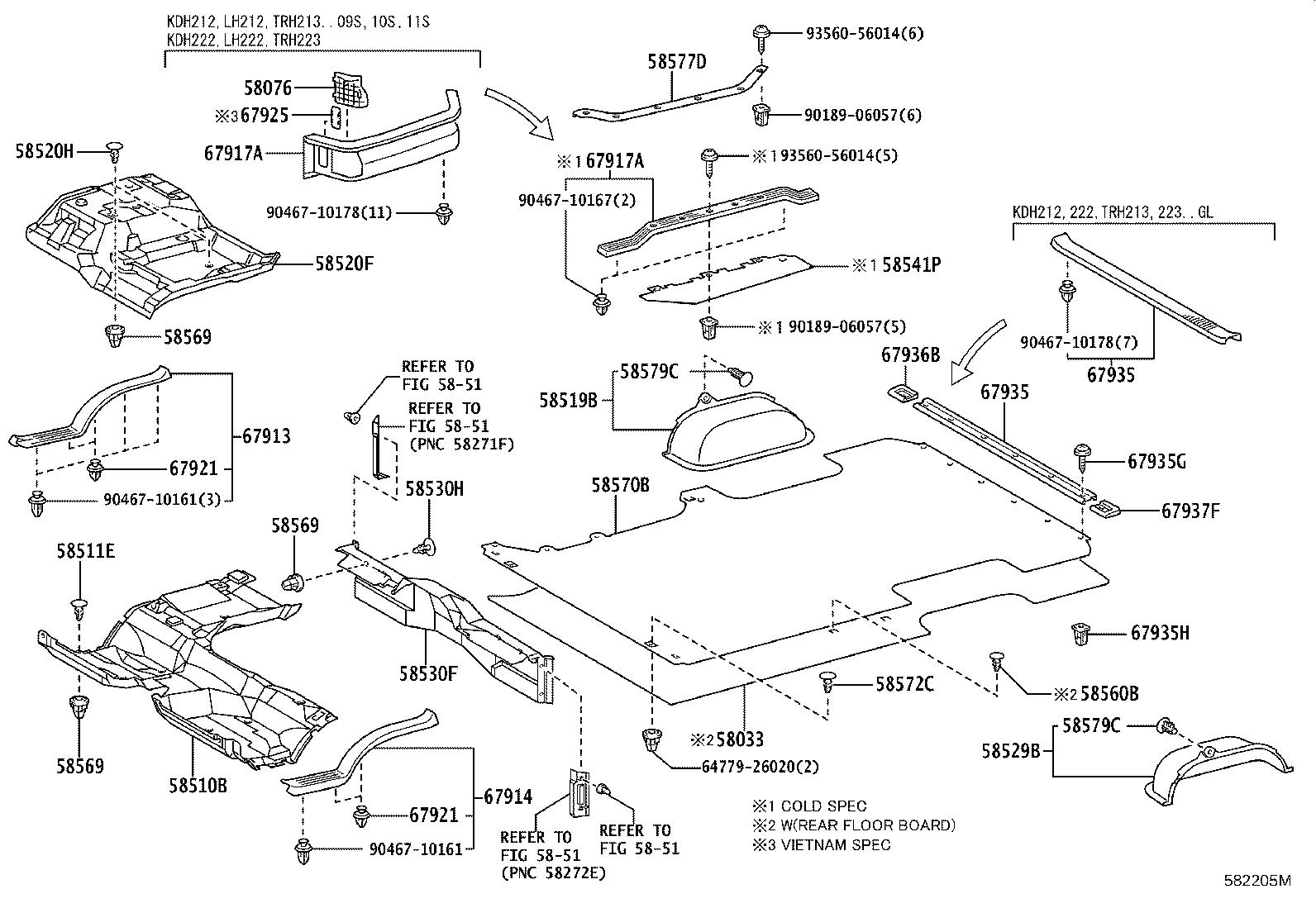 64779-26020 STOPPER, REAR FLOOR MAT product image