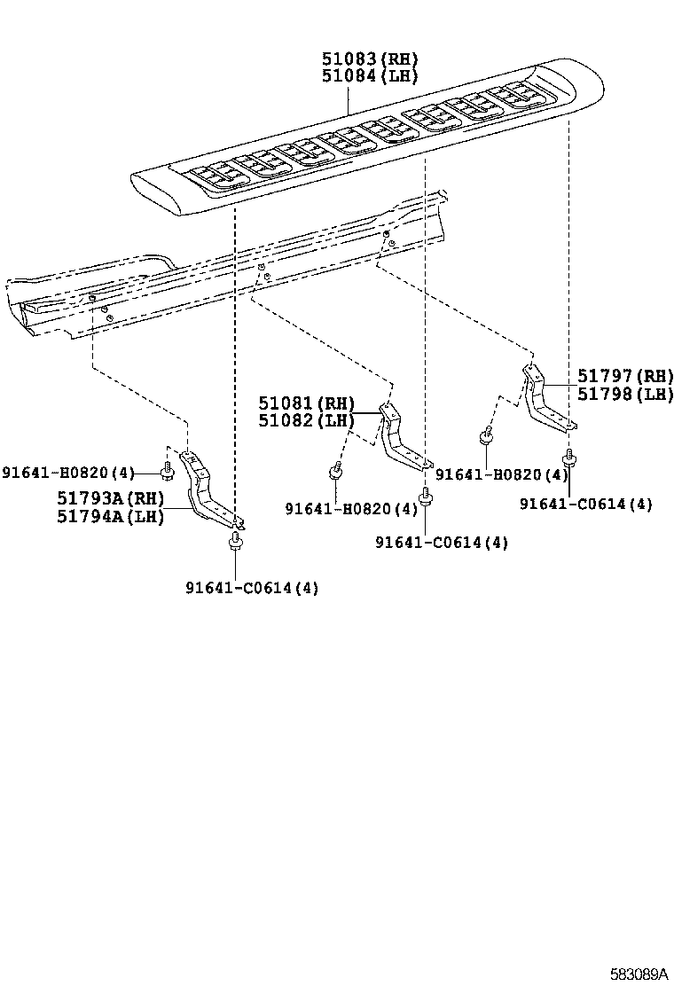57402-35907 MEMBER, FLOOR SIDE, INNER LH product image