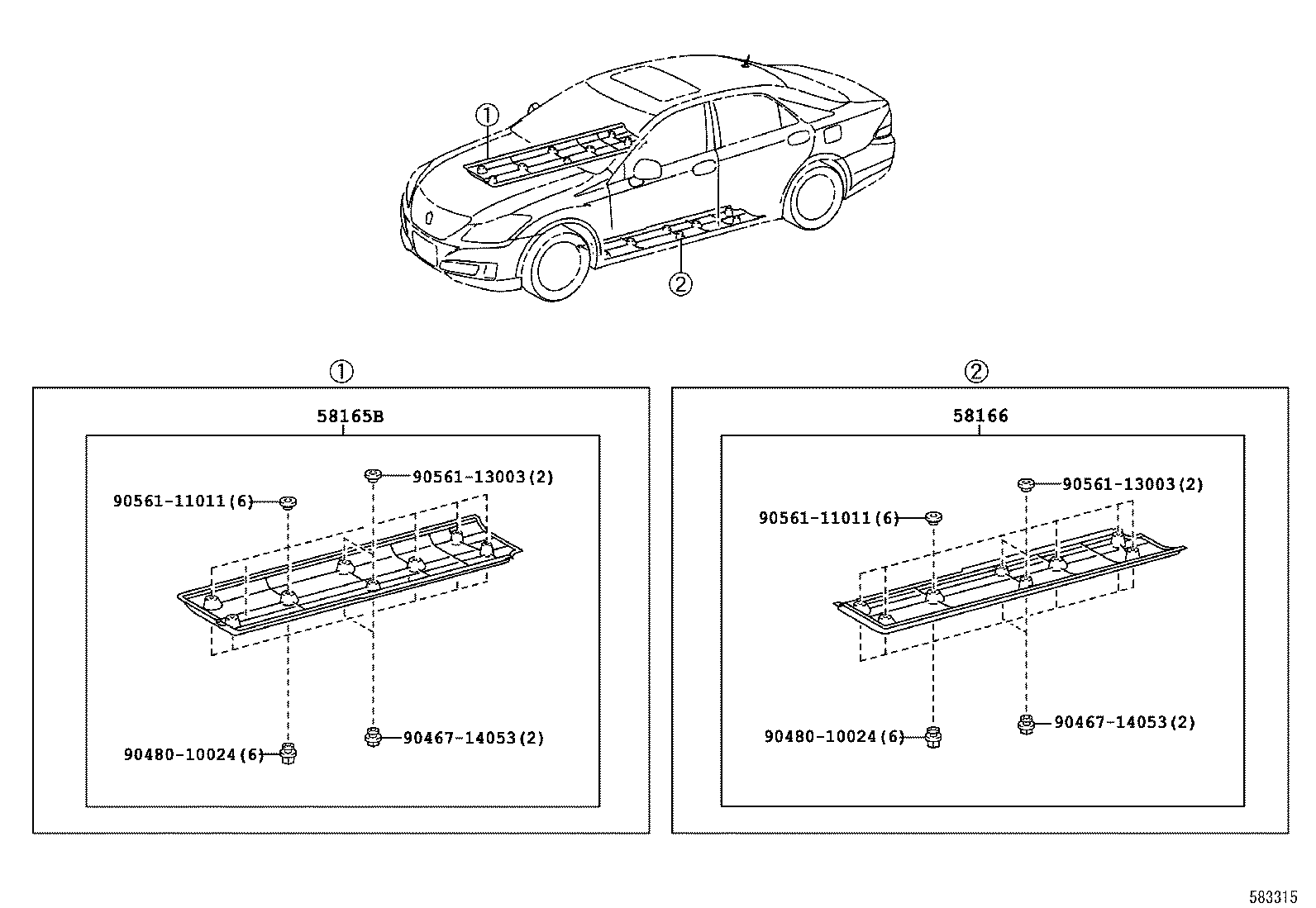 55212-30210 SILENCER, FRONT PANEL, LOWER product image