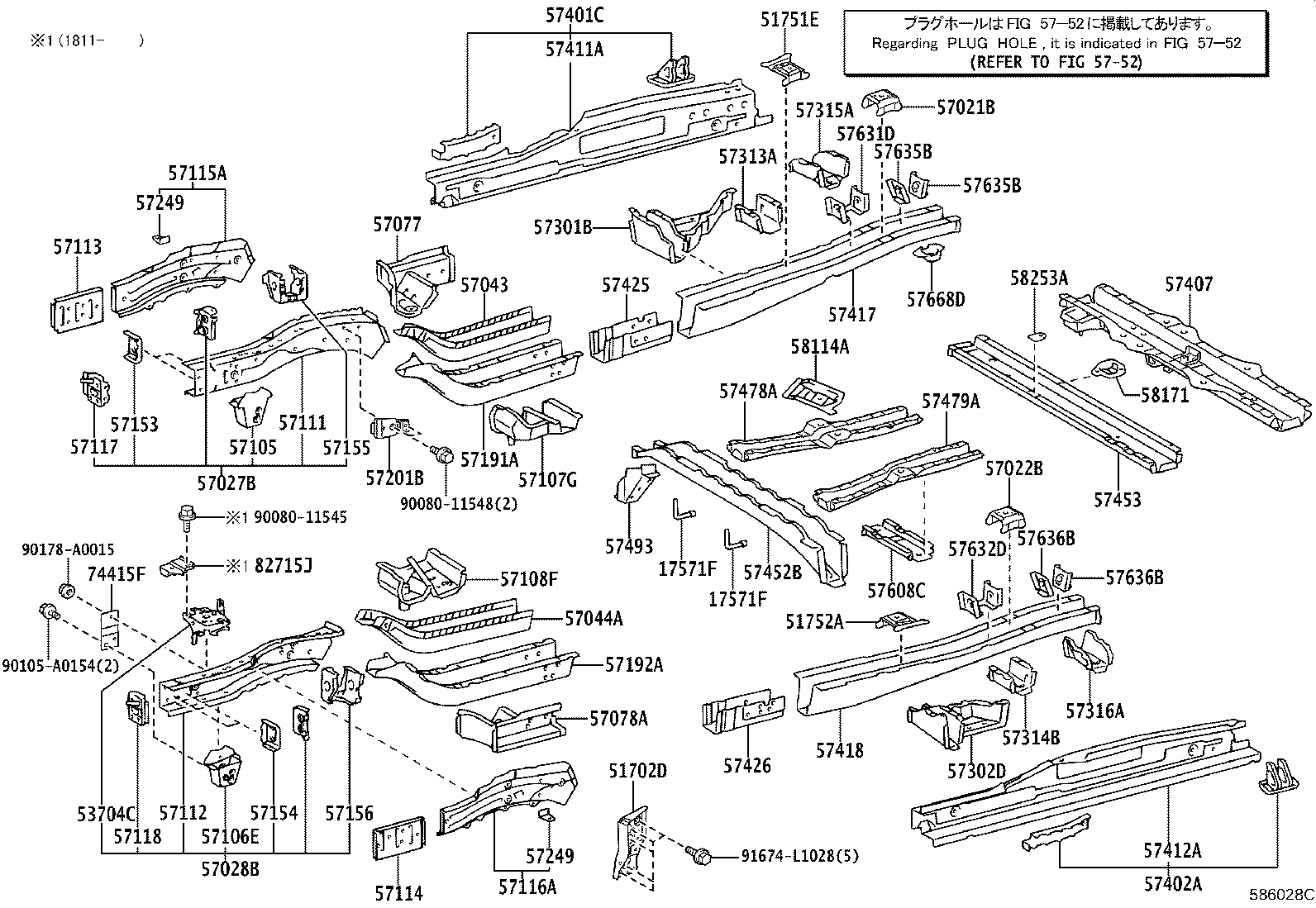 57077-08022 BOX SUB-ASSY, TORQUE, FRONT RH product image