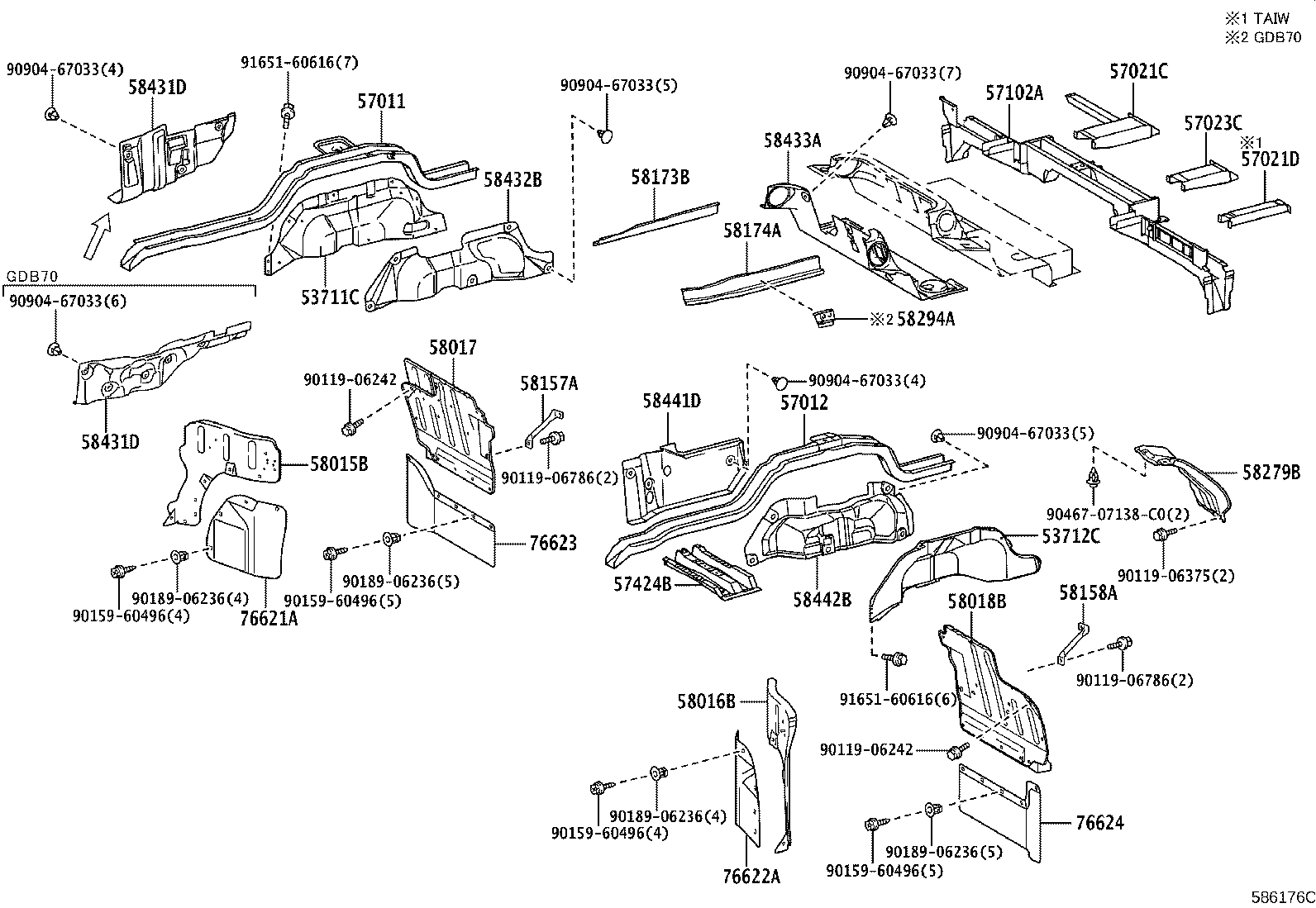 55150-V4030 BRACKET, ACCELERATOR PEDAL product image