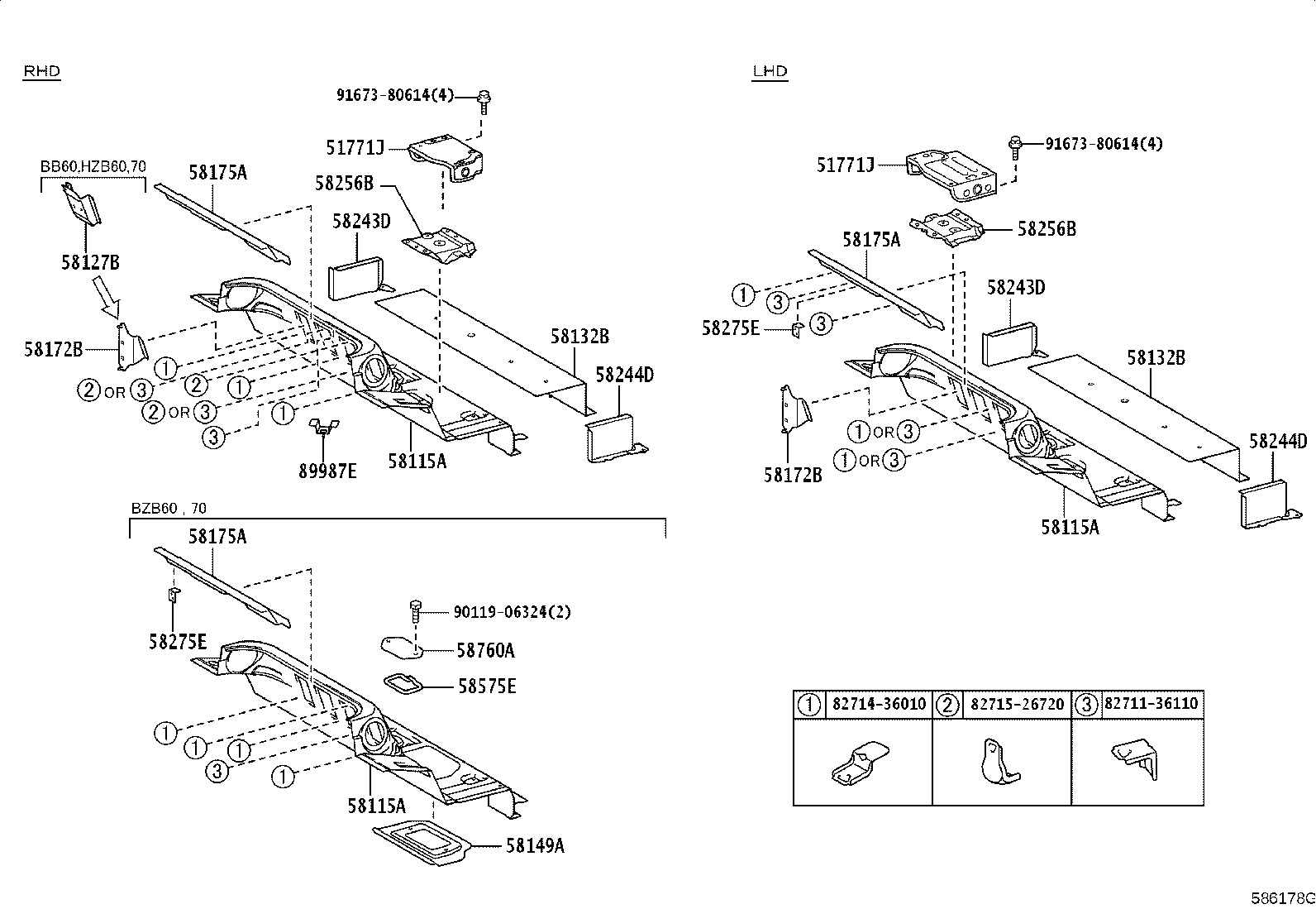 55150-V4030 BRACKET, ACCELERATOR PEDAL product image