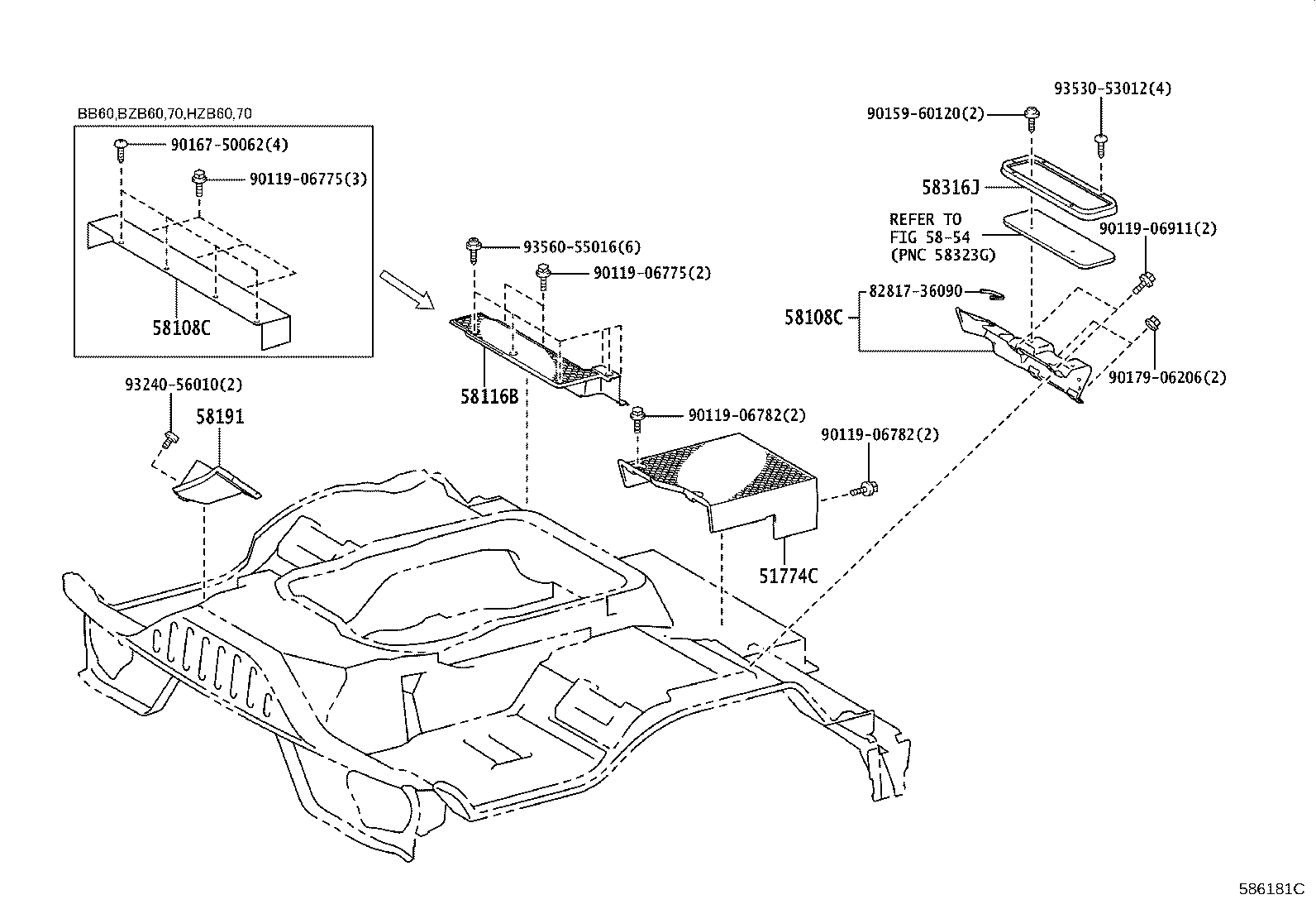 55150-V4030 BRACKET, ACCELERATOR PEDAL product image