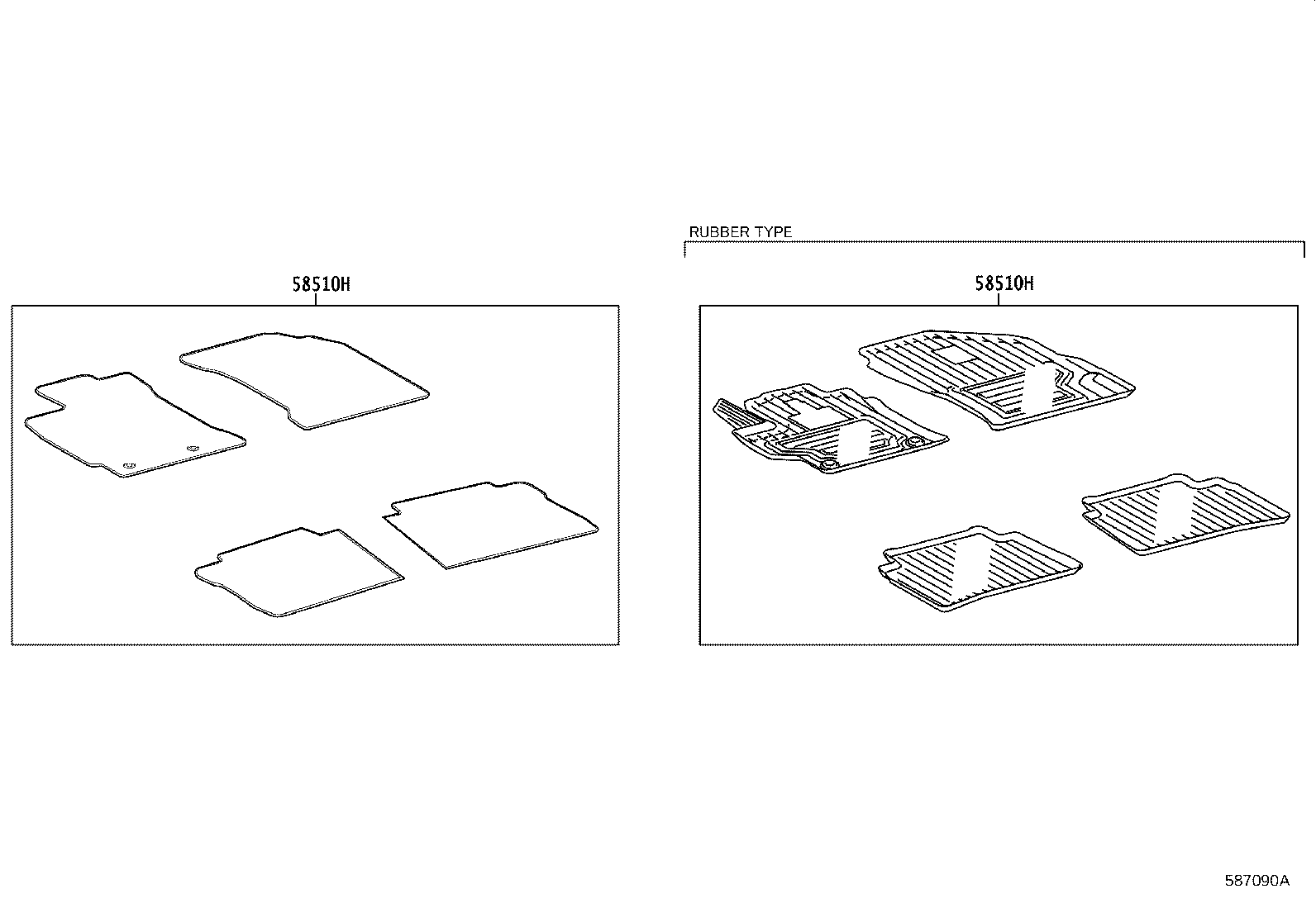58698-78010 PLATE, MAT SET, LOWER product image