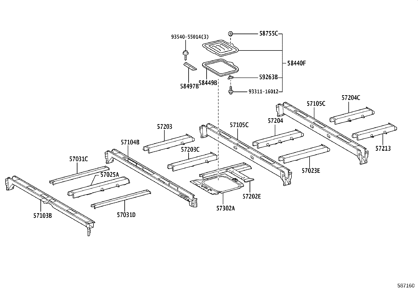 82711-60740 CLAMP, WIRING HARNESS product image