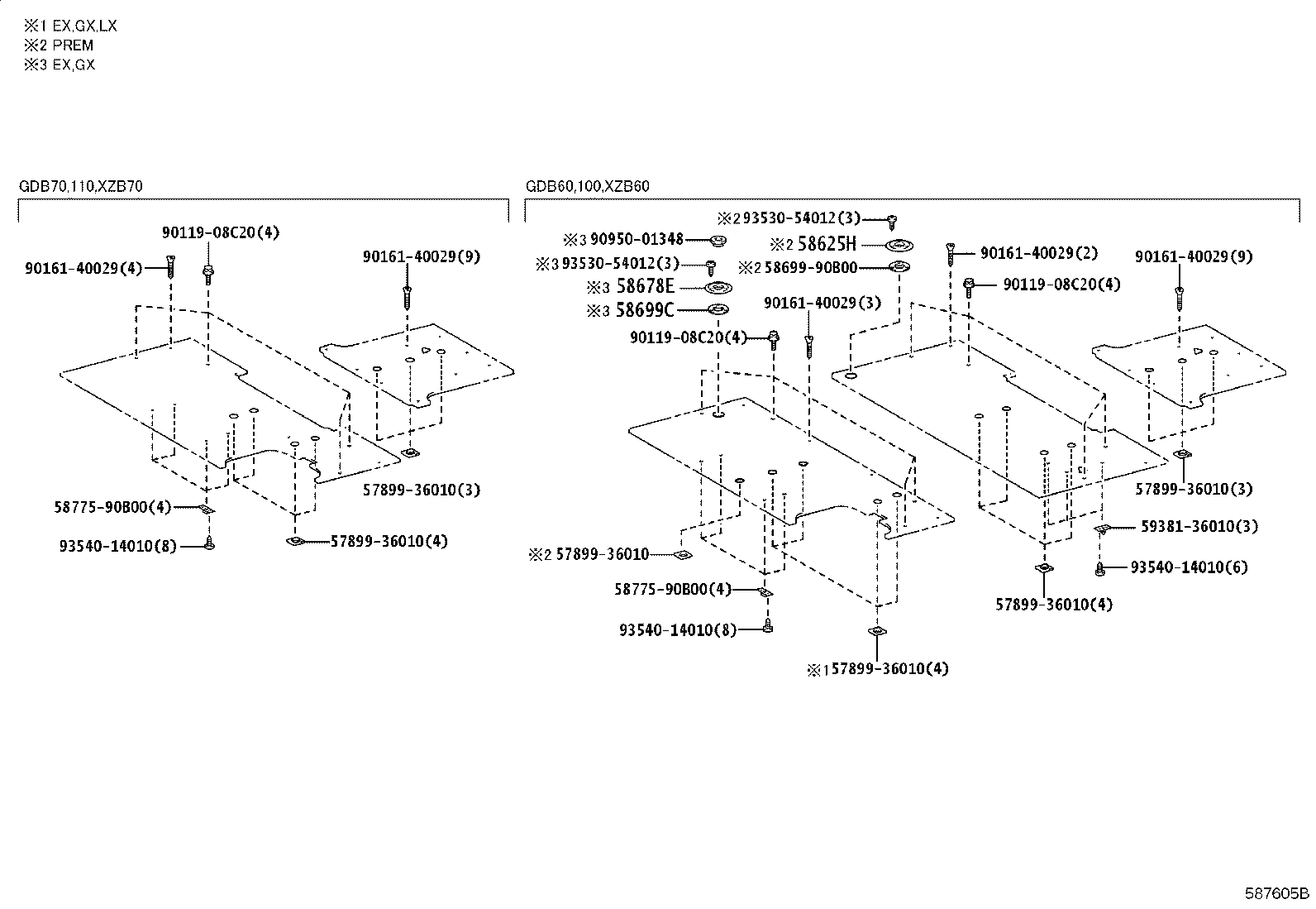 82711-60740 CLAMP, WIRING HARNESS product image