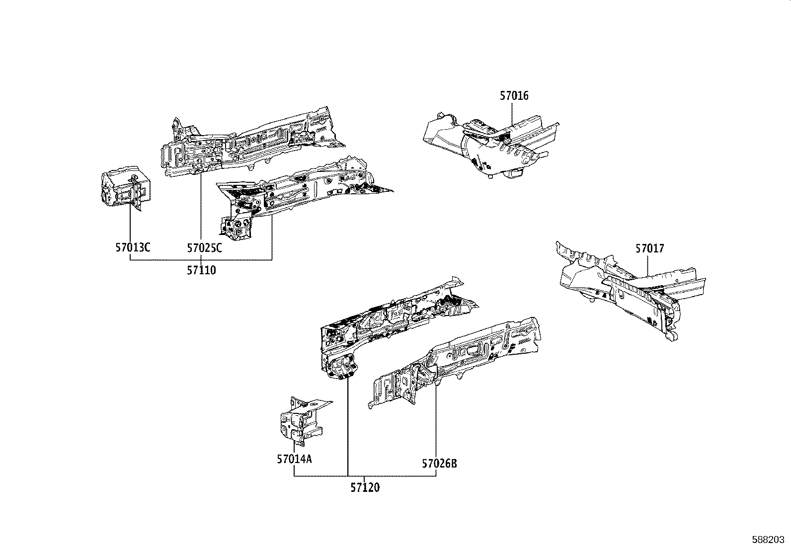 55238-08030 Toyota Reference Part product image