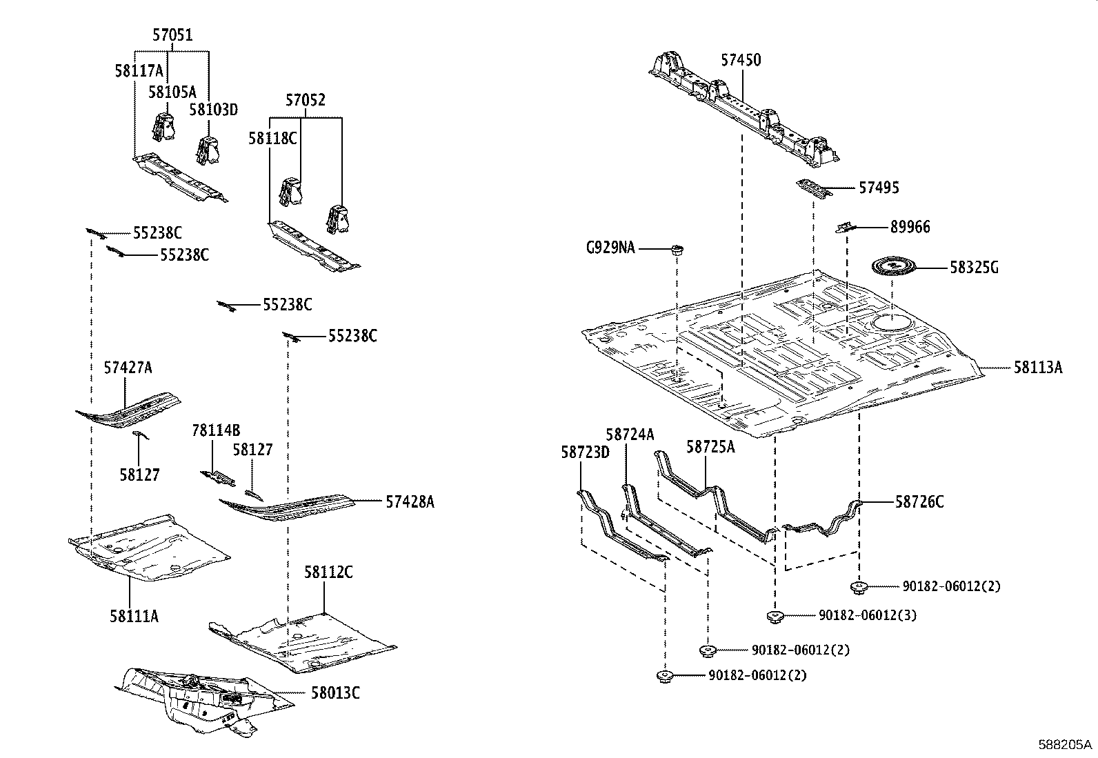 55238-08030 Toyota Reference Part product image