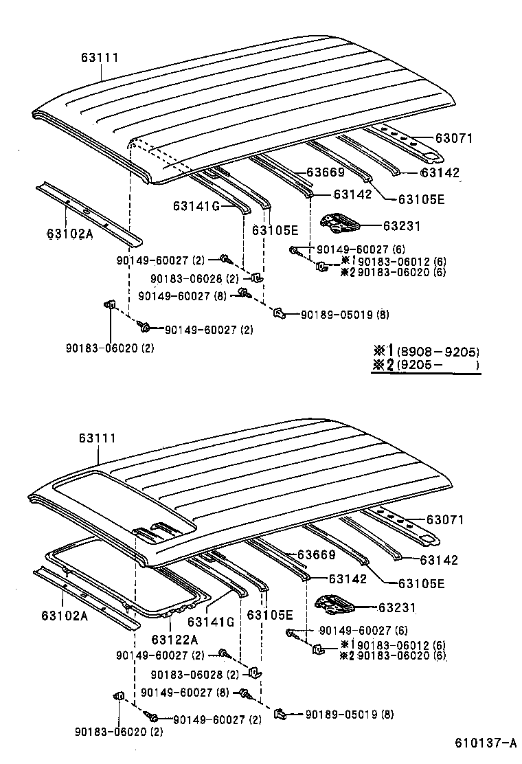 63025-95J00 LINK SUB-ASSY, TILT ROOF, RH product image