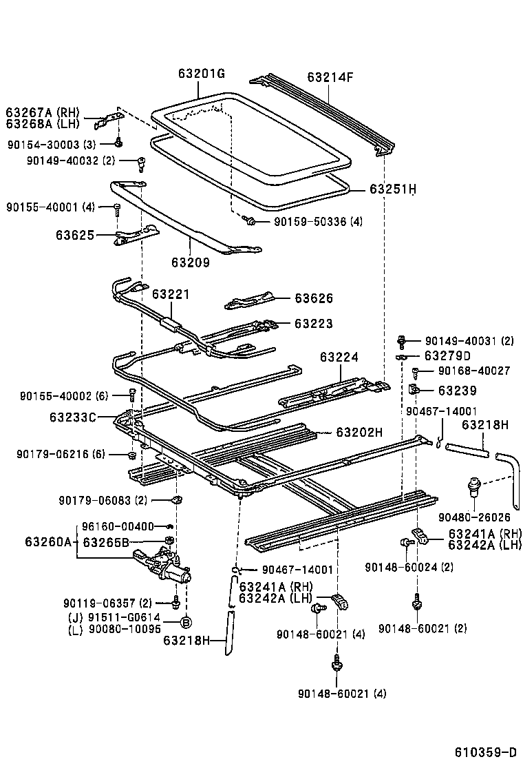 63132-12220 PANEL, WINDSHIELD HEADER, INNER product image