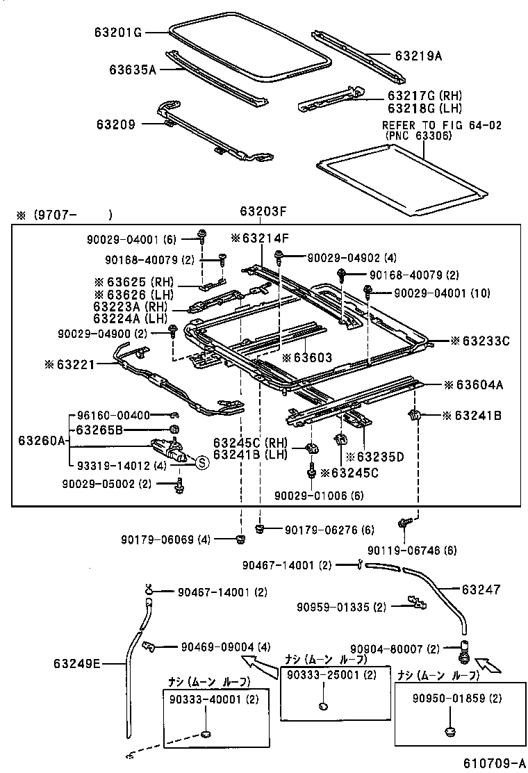 63111-30903 PANEL, ROOF product image