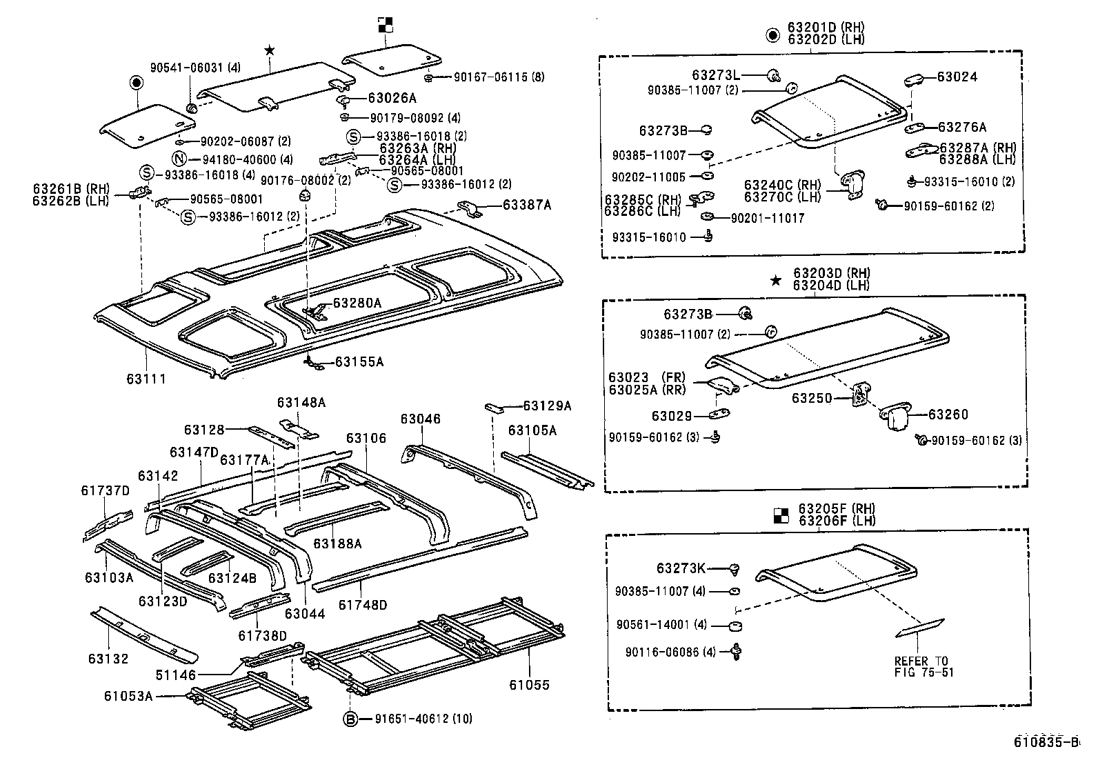 63111-87018 PANEL, ROOF product image