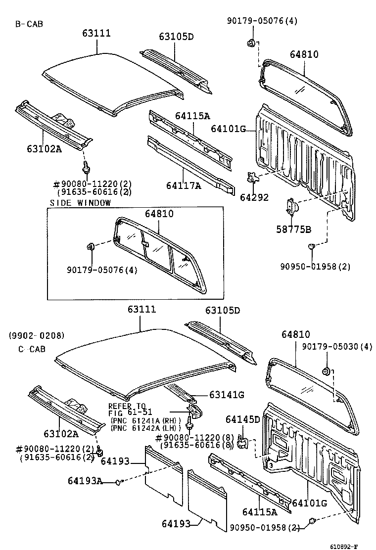 63144-0C010 REINFORCEMENT, ROOF PANEL, NO.4 product image