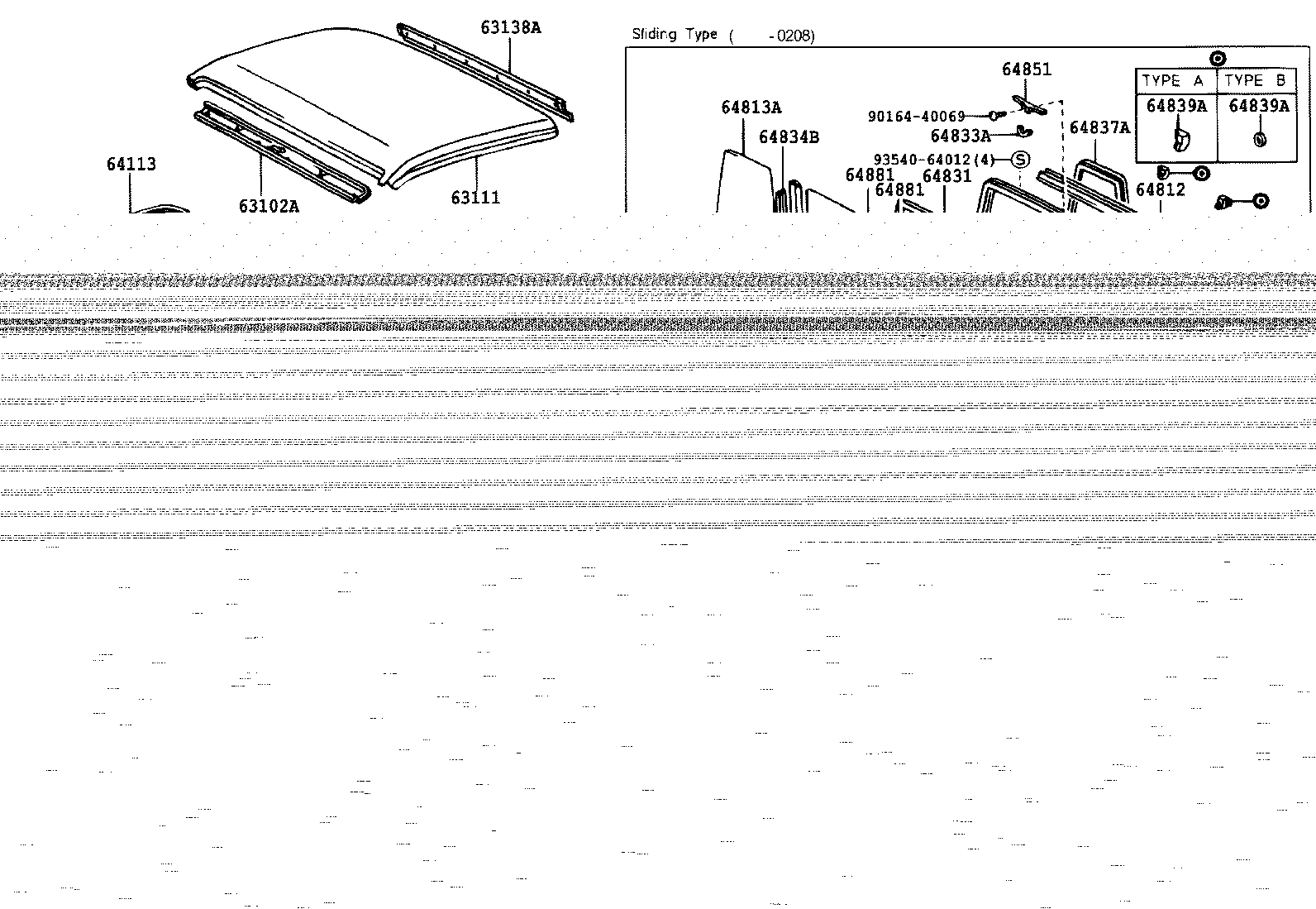 64115-27010 REINFORCEMENT, BACK PANEL product image