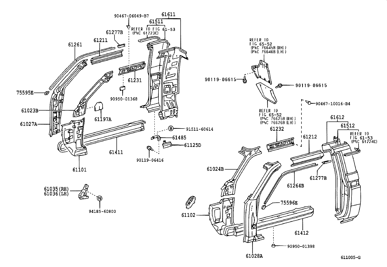 58741-60040 PROTECTOR, REAR WHEEL EXTENSION, RH product image
