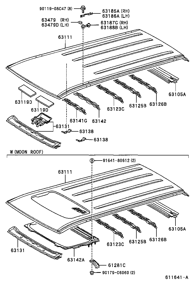 63019-35012 FRAME SUB-ASSY, BACK DOOR OPENING product image